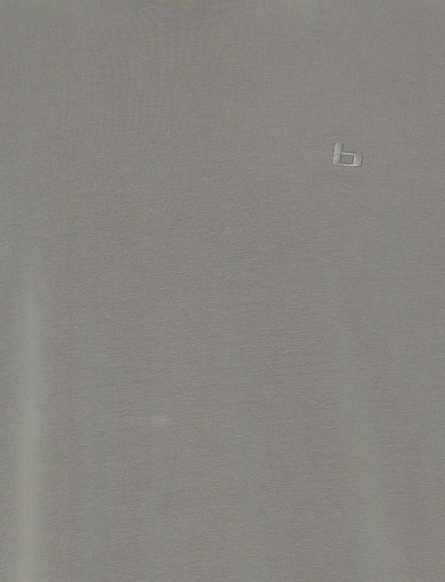 Blend - BHDINTON LOGO TEE CREW - lühikeste varrukatega t-särgid - gray matter - 2