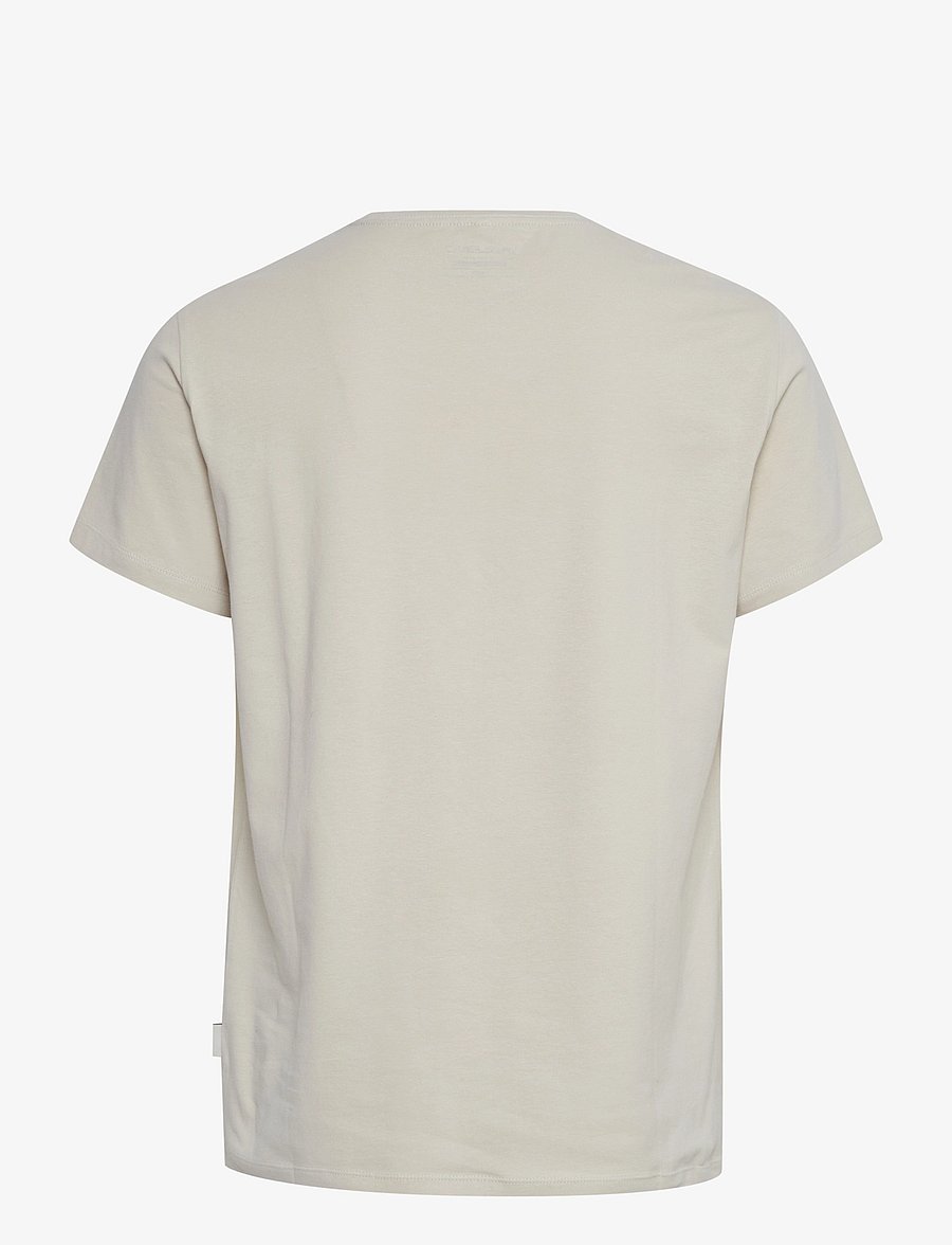 Blend - BHDINTON LOGO TEE CREW - kurzärmelige t-shirts - oyster gray - 2