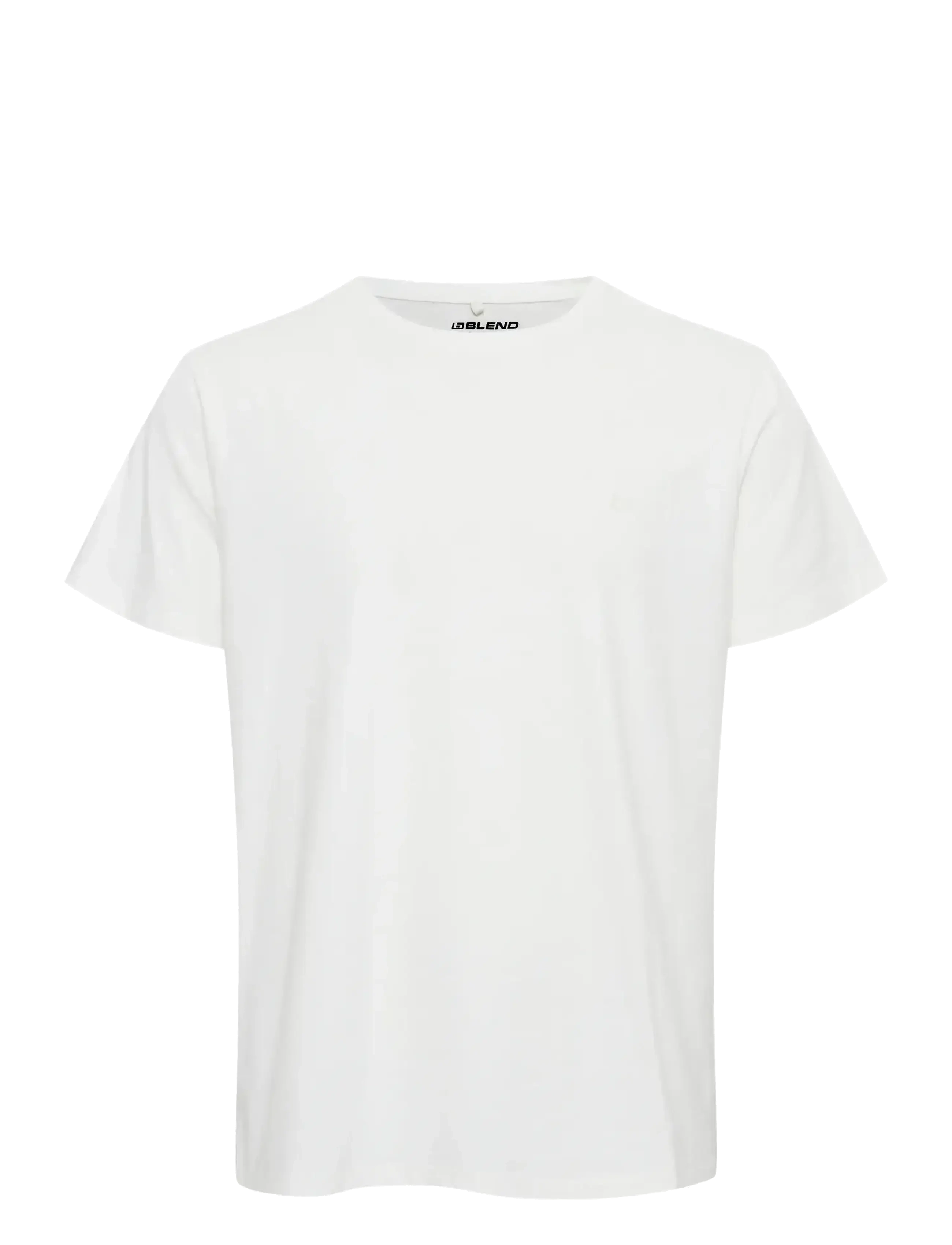 BHDINTON LOGO TEE CREW - SNOW WHITE