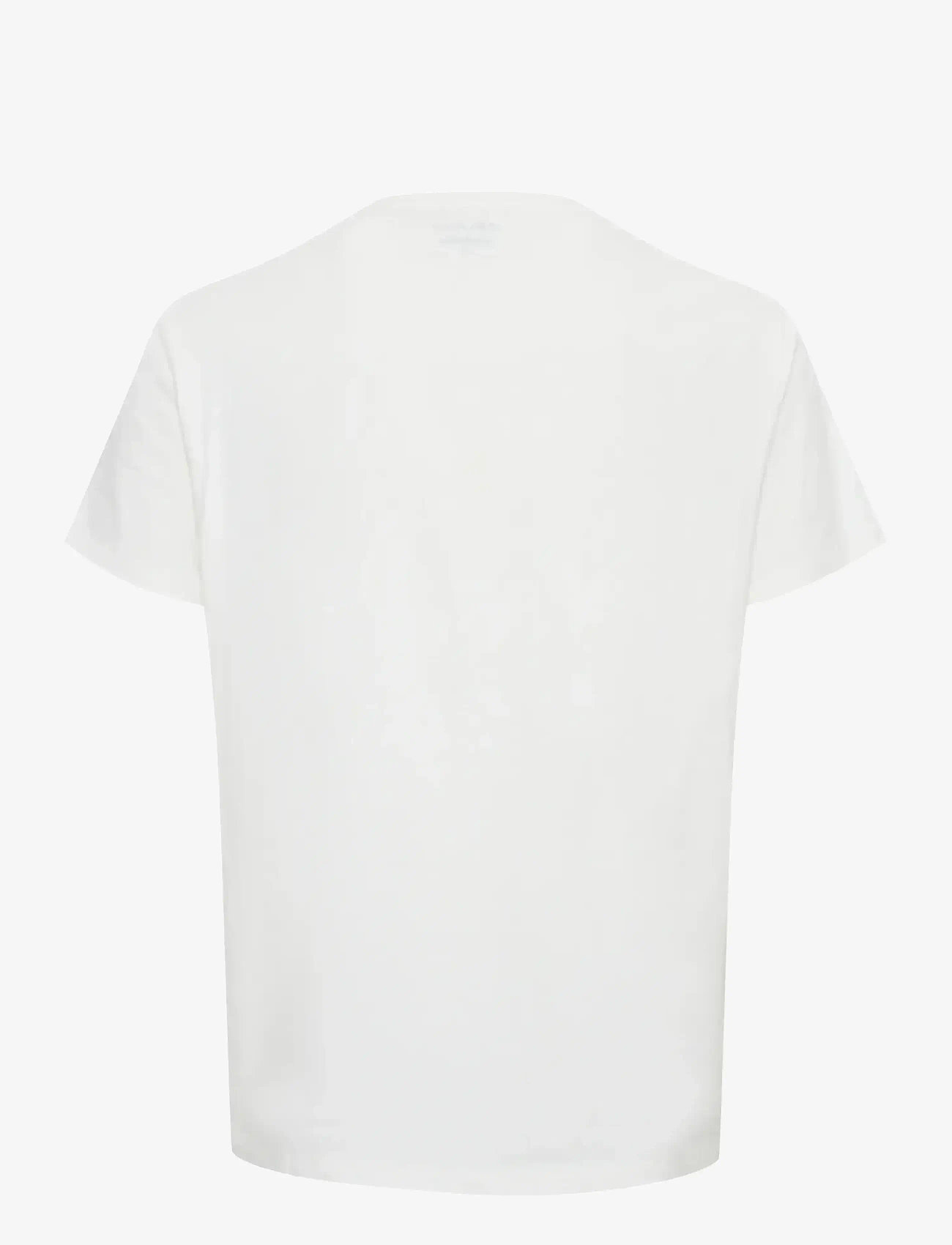 Blend - BHDINTON LOGO TEE CREW - short-sleeved t-shirts - snow white - 2