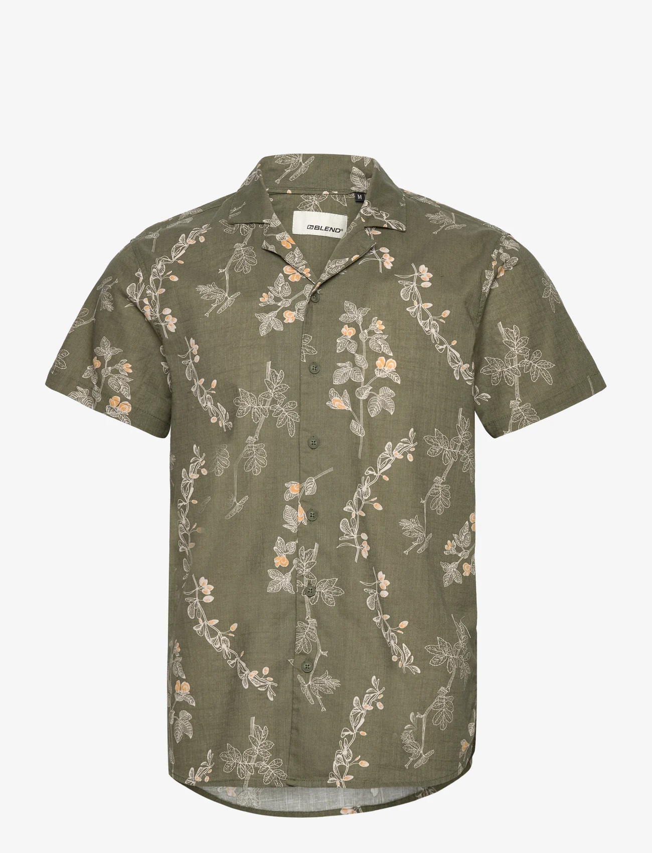 Blend - Shirt - kortärmade skjortor - cypress - 0