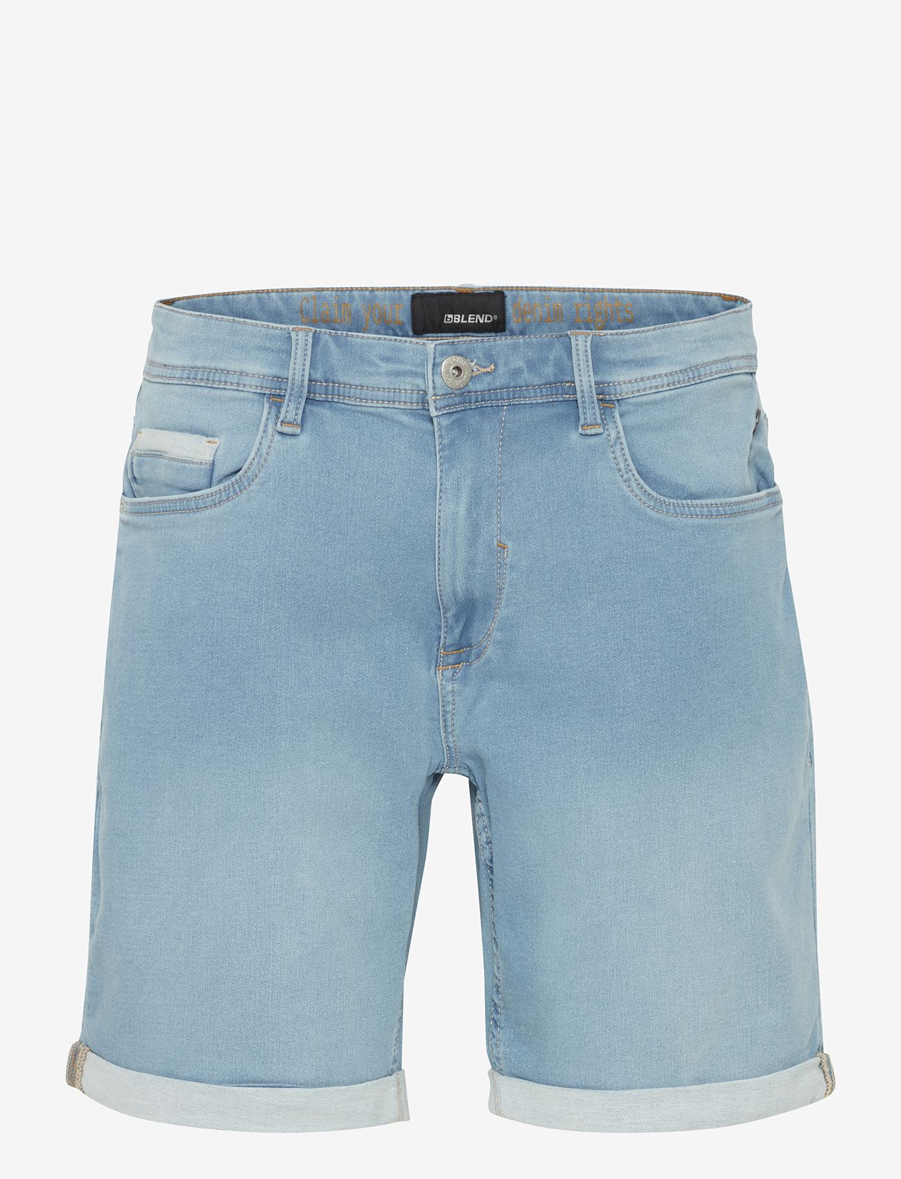 Blend - Denim Jogg Shorts - denim light blue - 0