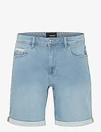 Denim Jogg Shorts - DENIM LIGHT BLUE