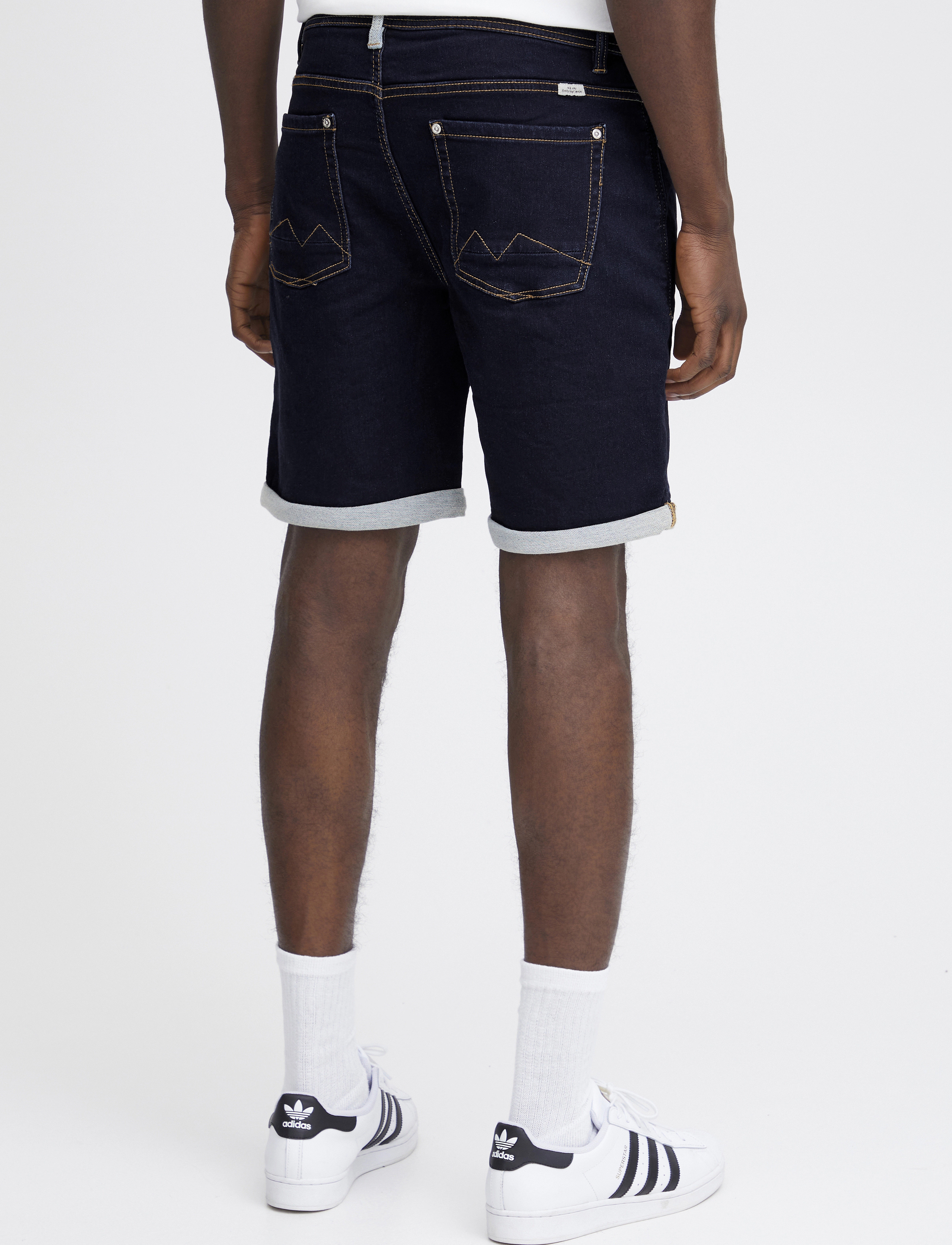 Blend - Denim Jogg Shorts - denim unwashed blue - 3