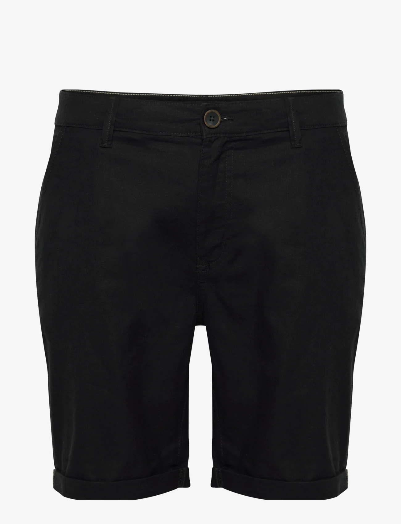 Blend - Shorts - linneshorts - black - 0
