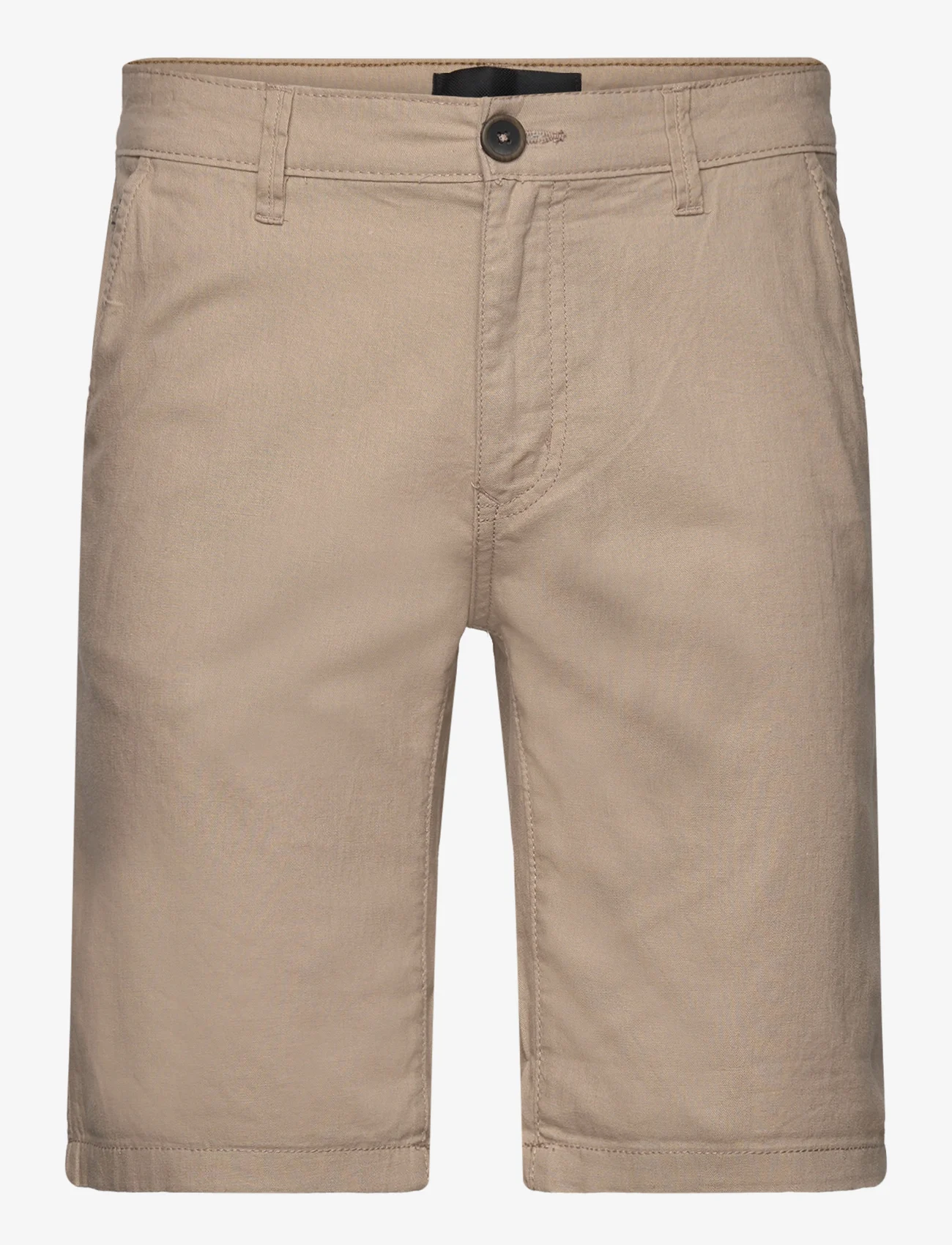Blend - Shorts - linen shorts - crockery - 0