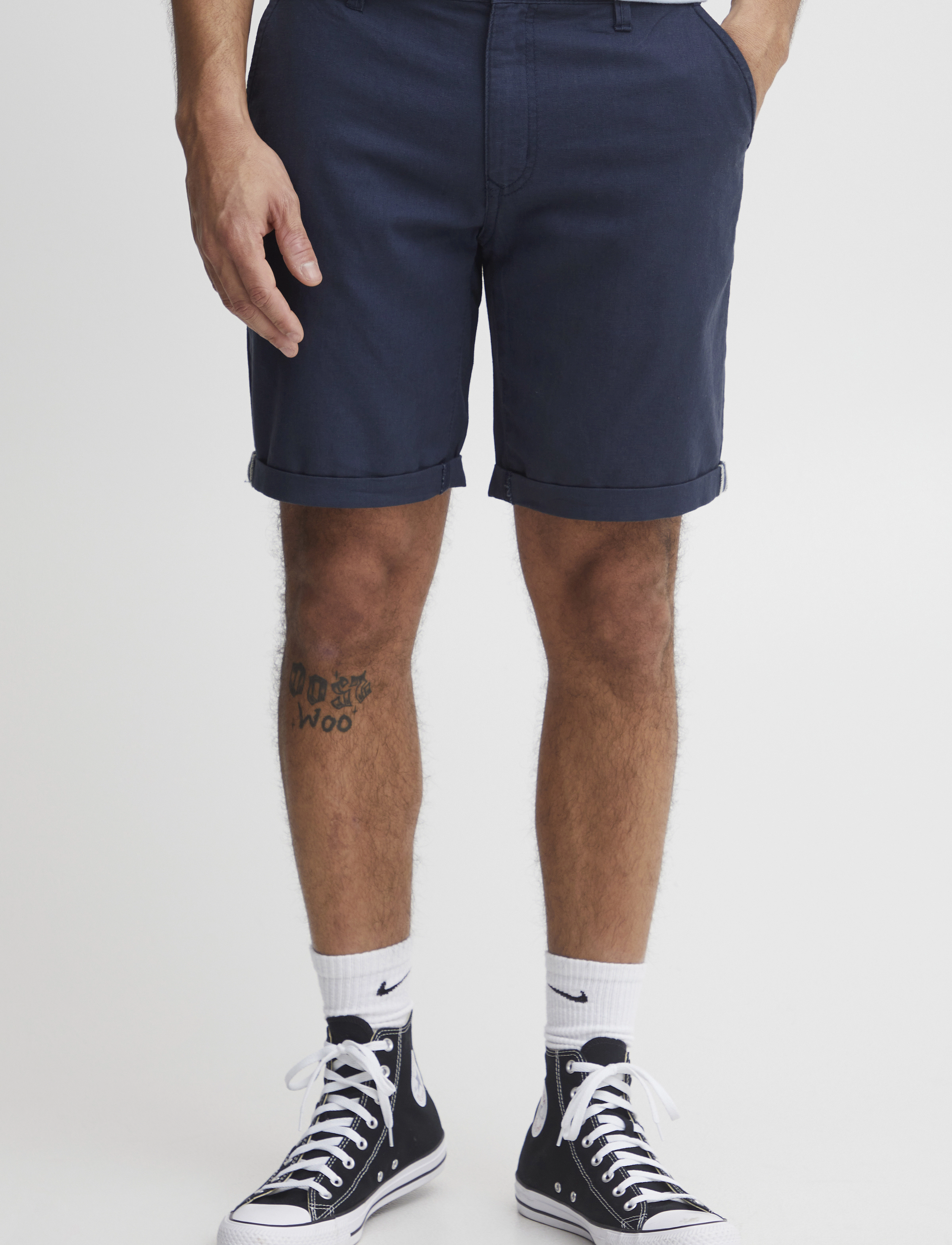 Blend - Shorts - dress blues - 3