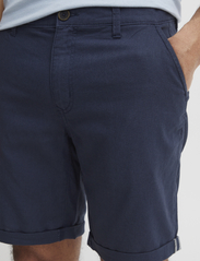 Blend - Shorts - linen shorts - dress blues - 5