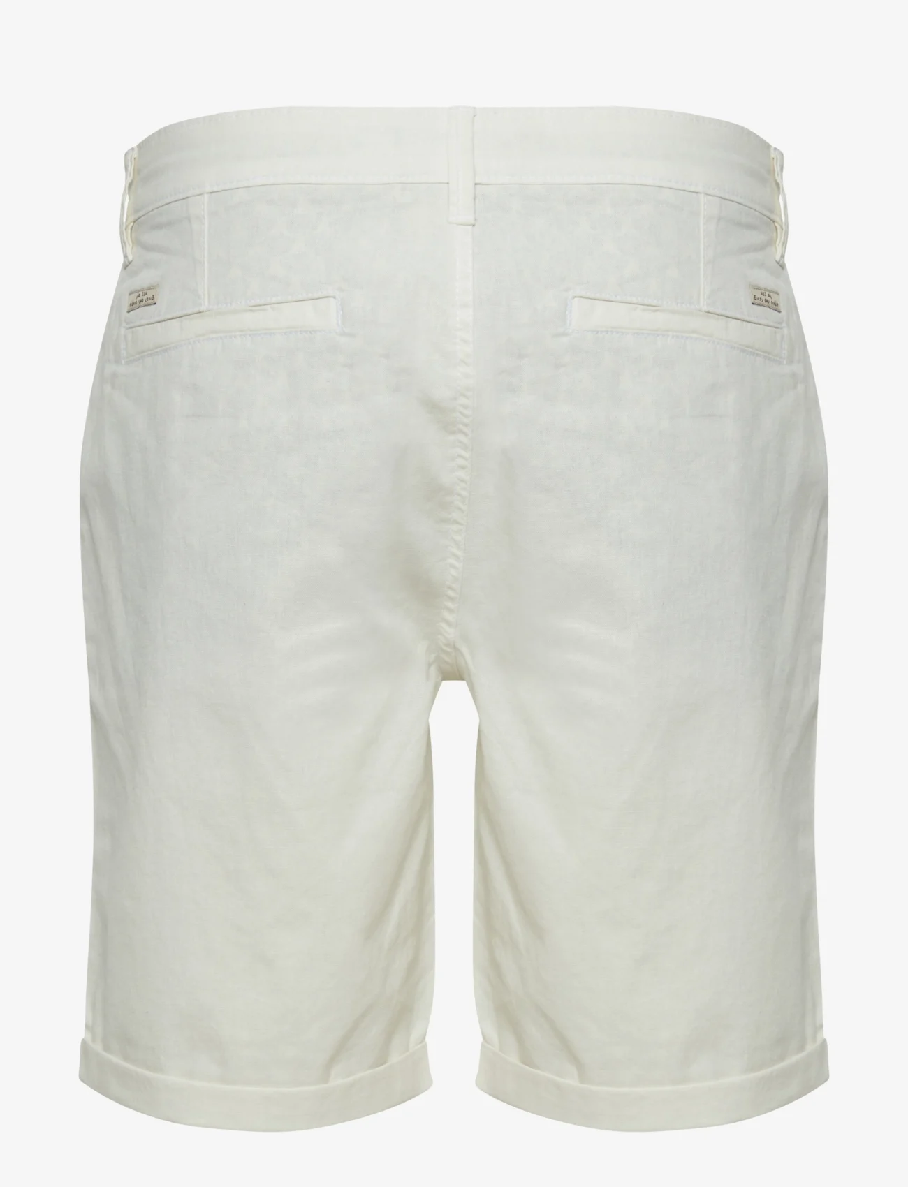 Blend - Shorts - linen shorts - snow white - 1