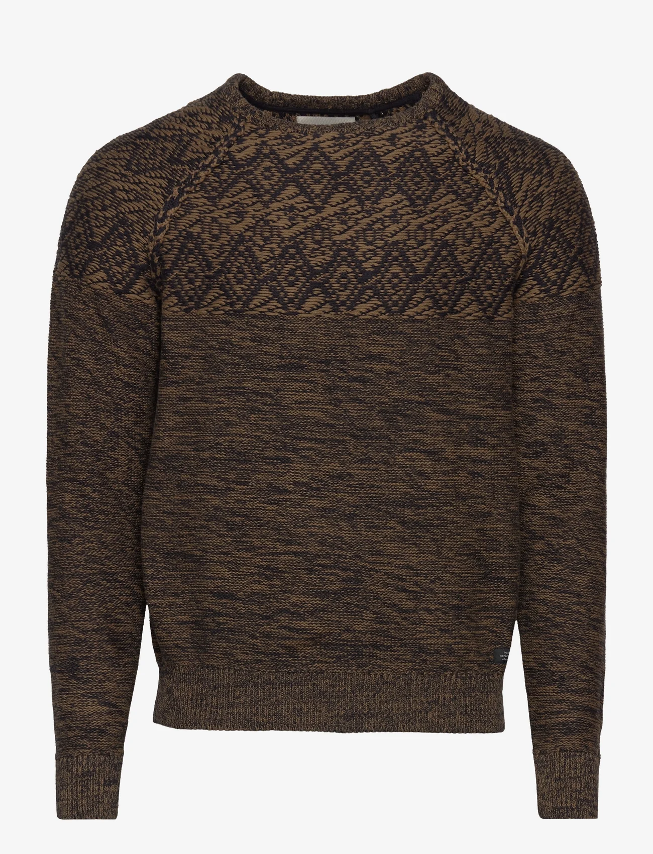 Blend - Pullover - megztinis su apvalios formos apykakle - black - 0