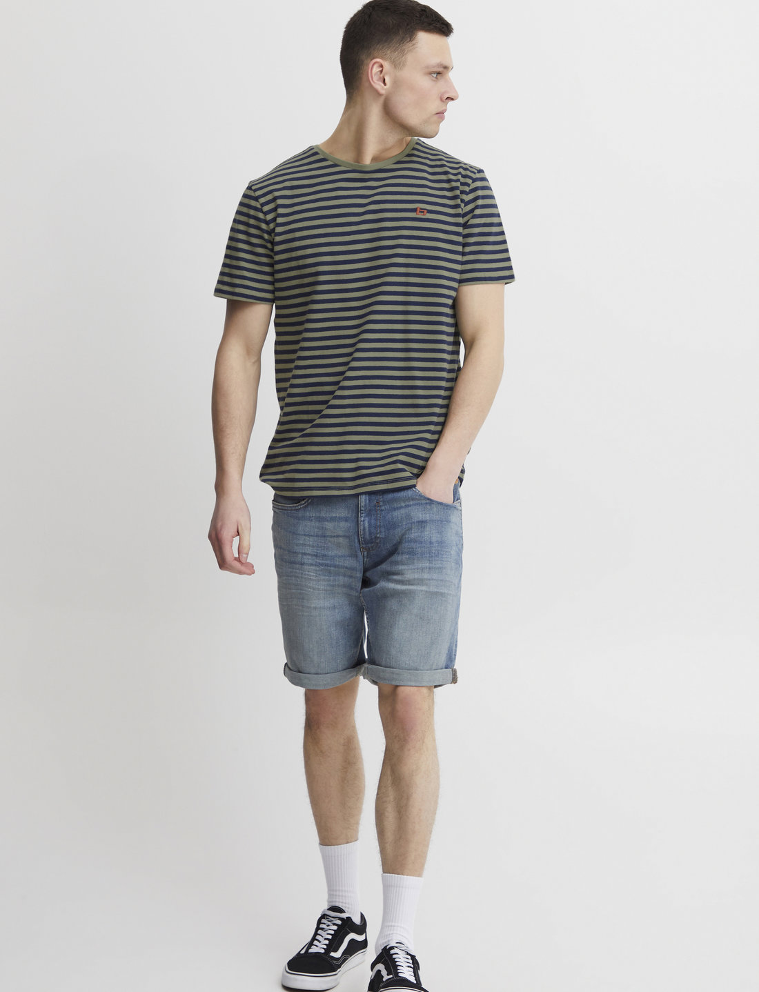 Blend Bhdinton Striped Tee - T-Shirts