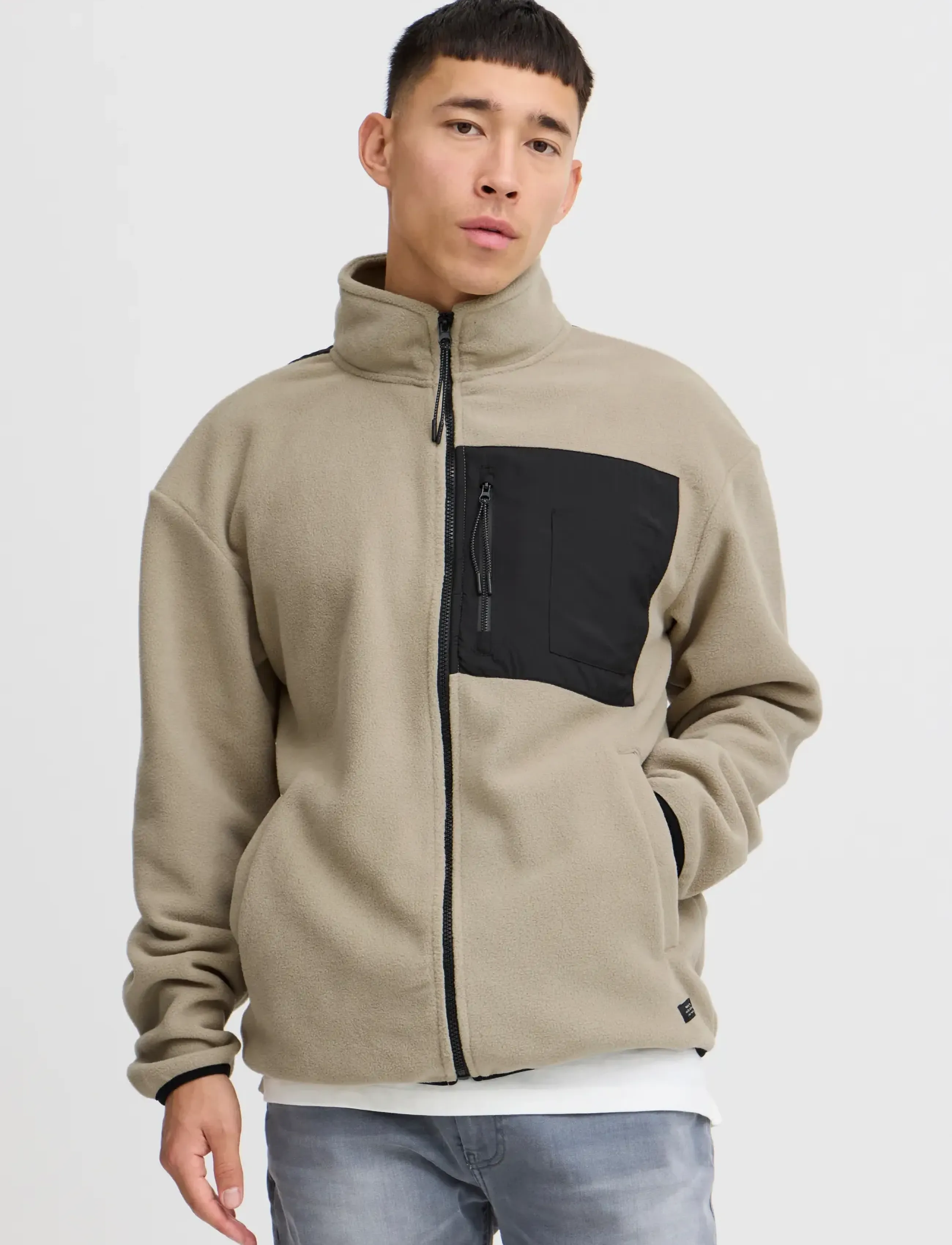 Blend - Sweatshirt - pulls en tissu peluche - crockery - 5