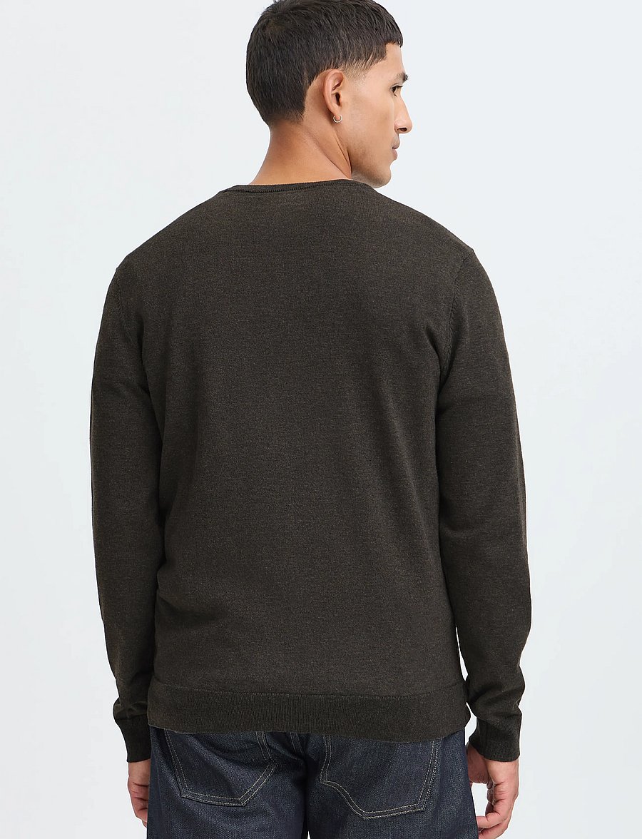 Blend - BHBRUTON CREW NECK KNIT NOOS - rund hals - turkish coffee - 3