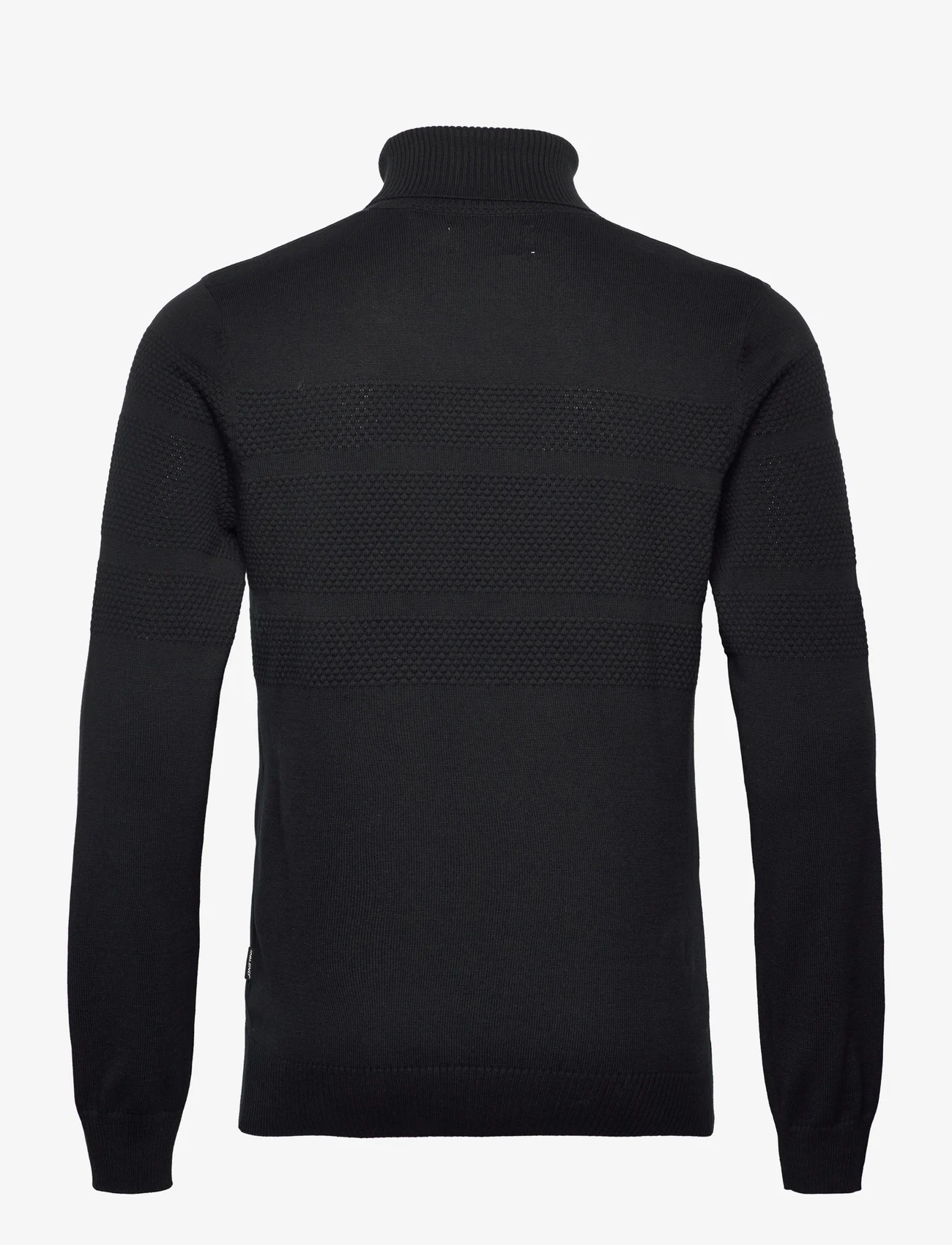 Blend - Pullover - megztiniai su aukšta apykakle - black - 1