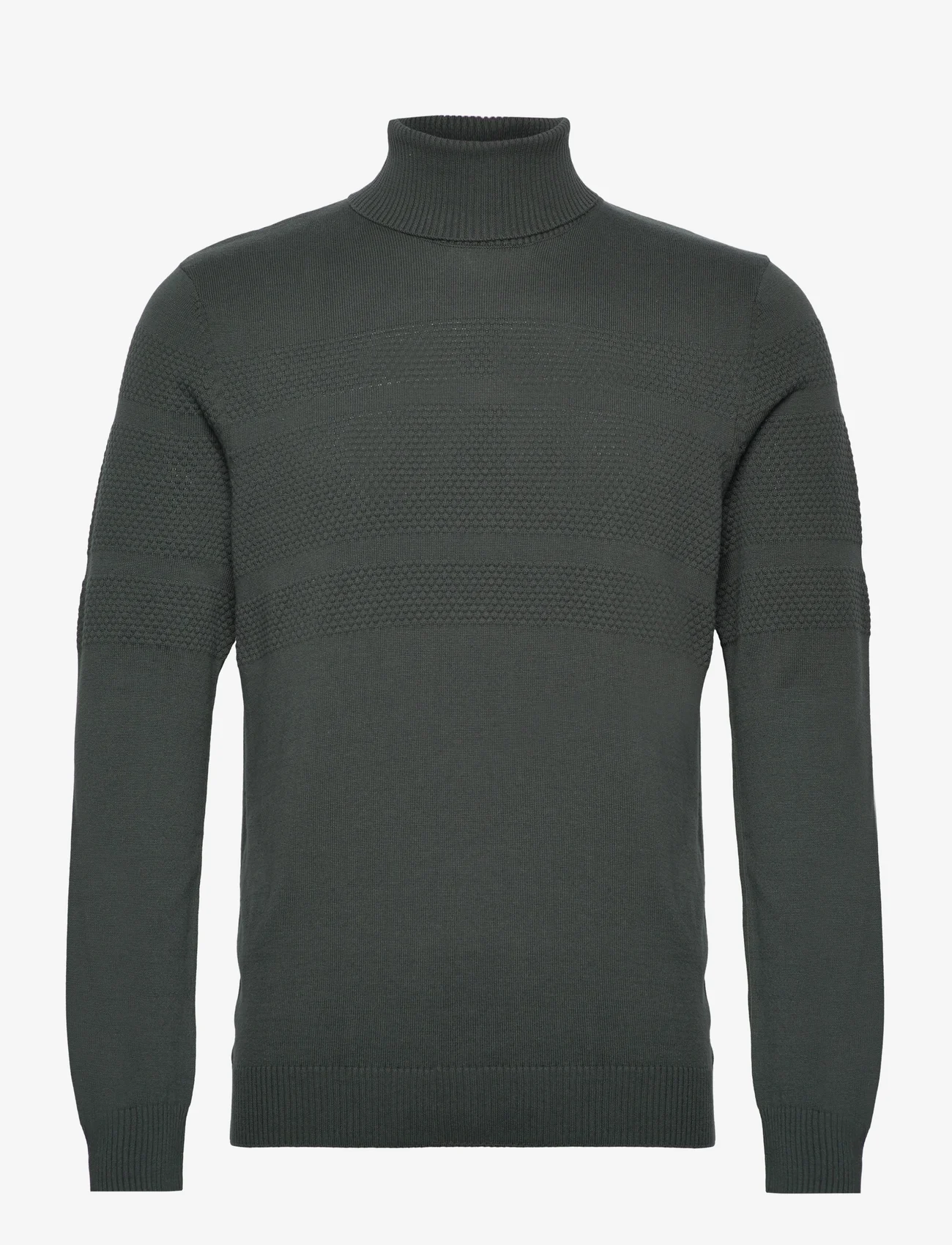 Blend - Pullover - džemperi ar augstu apkakli - deep forest - 0