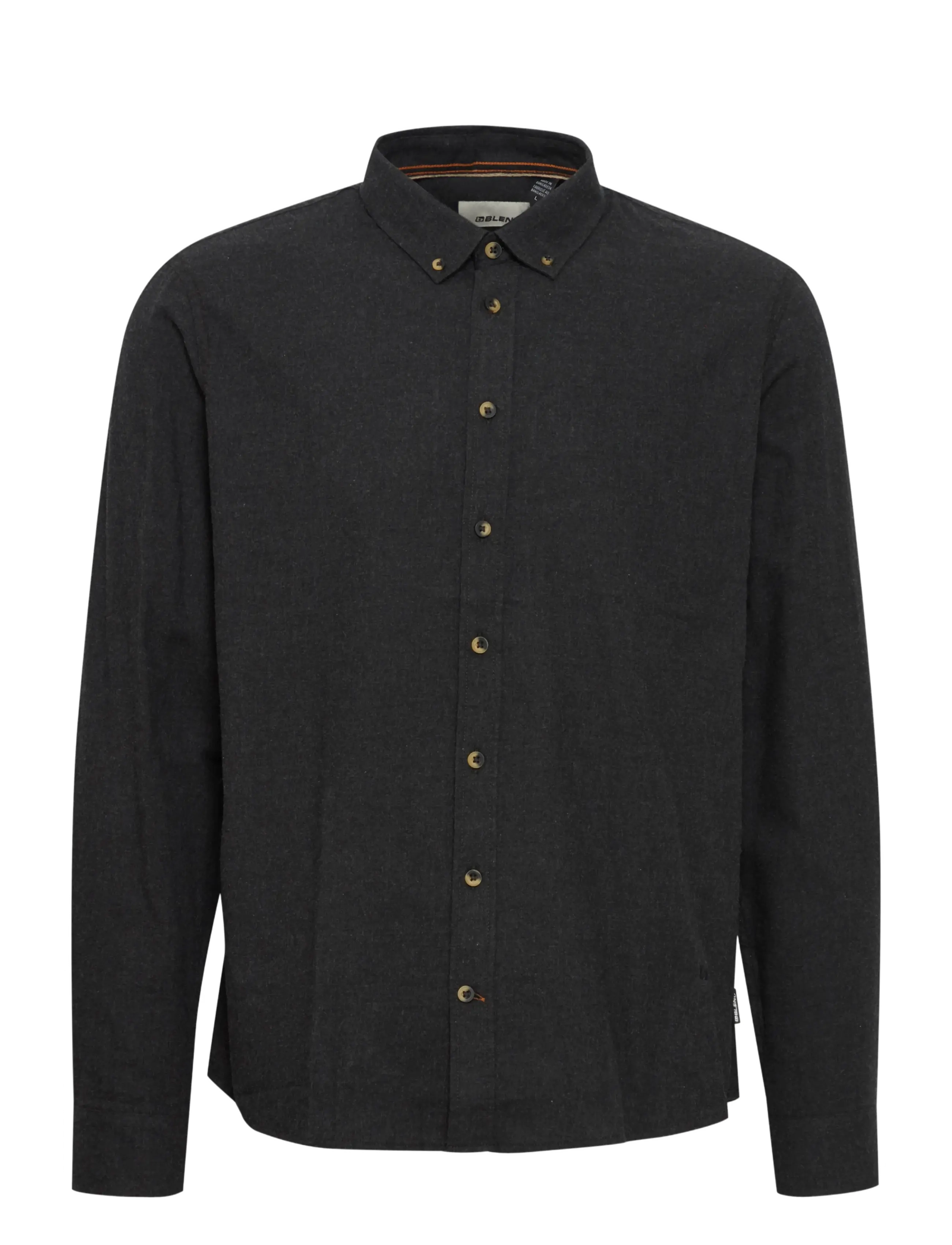 Blend - BHBURLEY SHIRT NOOS - casual skjortor - black - 1
