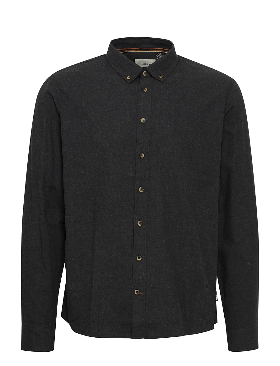 Blend - BHBURLEY SHIRT NOOS - freizeithemden - black - 1