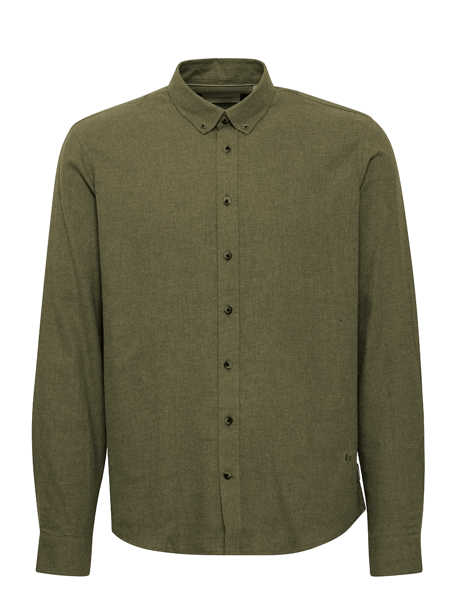 Blend - BHBURLEY SHIRT NOOS - vabaajasärgid - bluestone - 1