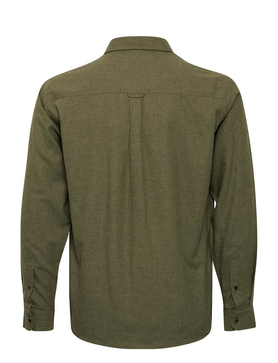 Blend - BHBURLEY SHIRT NOOS - vabaajasärgid - bluestone - 2