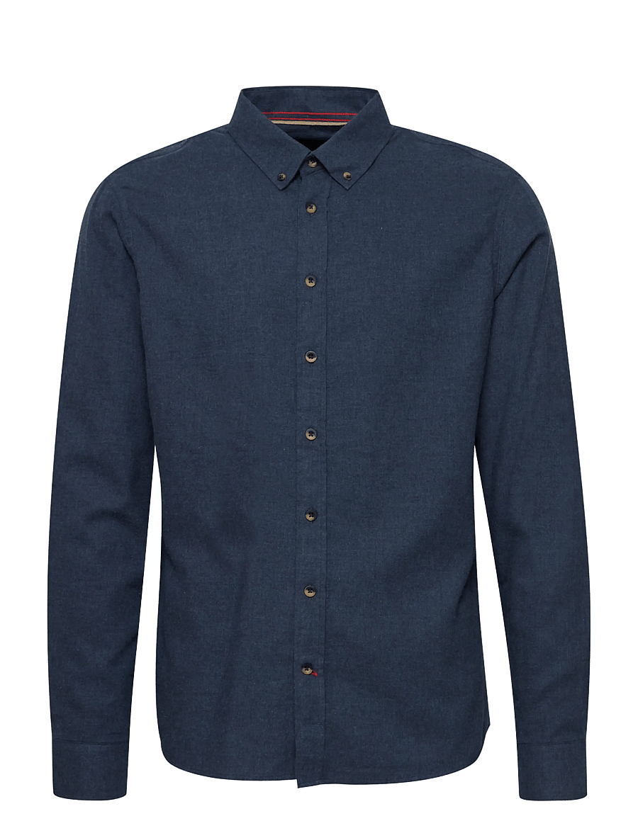 Blend - BHBURLEY SHIRT NOOS - casual skjorter - dress blues - 1