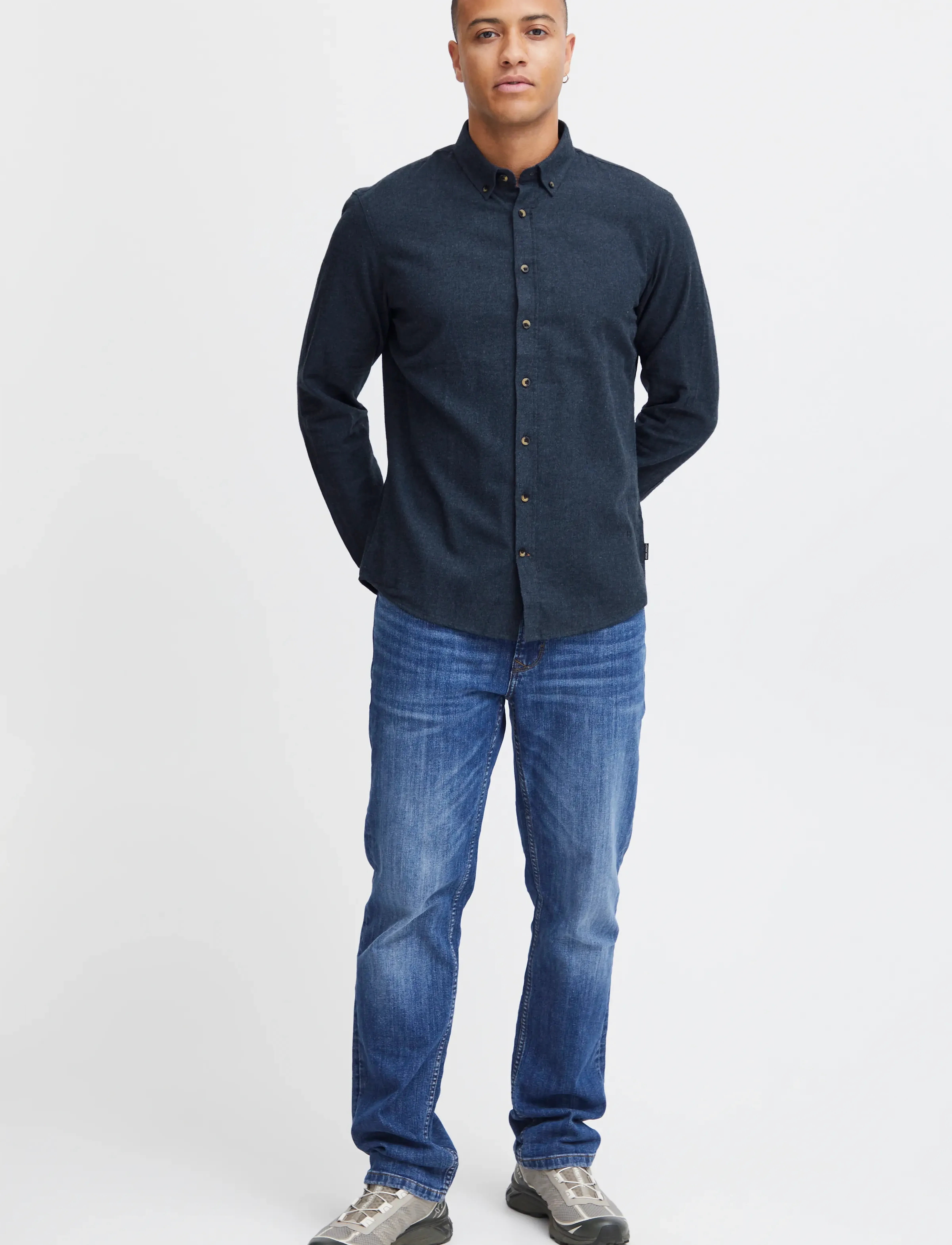 Blend BHBURLEY SHIRT NOOS - Tøj - DRESS BLUES / navy