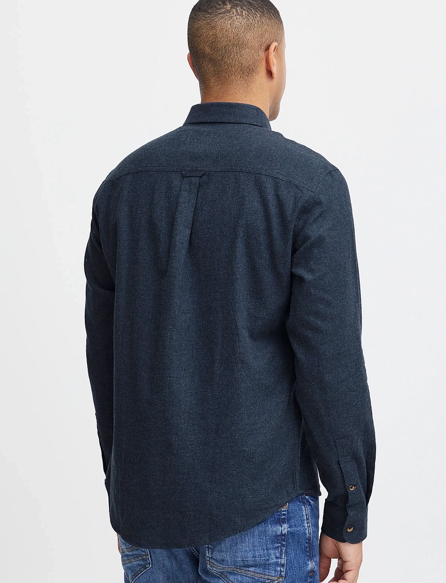 Blend - BHBURLEY SHIRT NOOS - casual skjorter - dress blues - 3