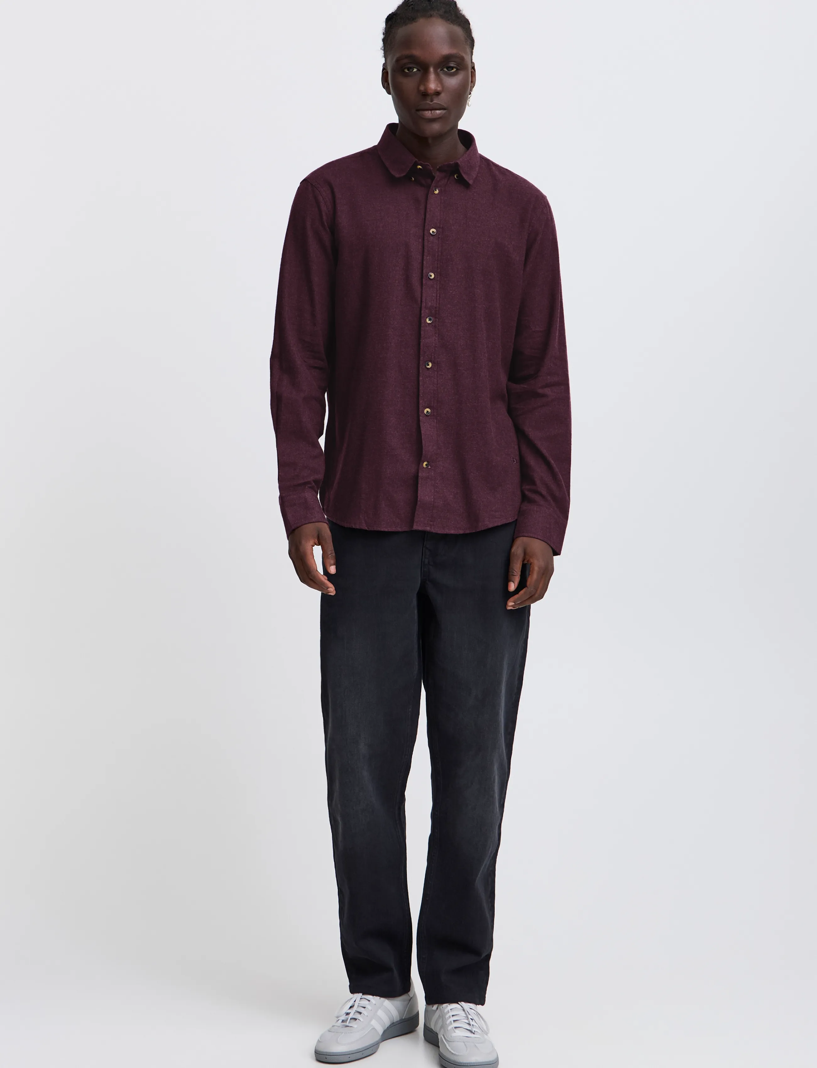 Blend BHBURLEY SHIRT NOOS - Freizeithemden - WINETASTING / burgundy