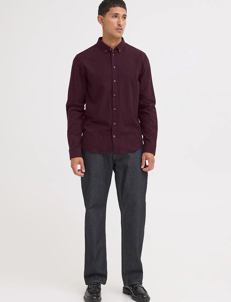 Blend - BHBURLEY SHIRT NOOS - casual shirts - winetasting - 0
