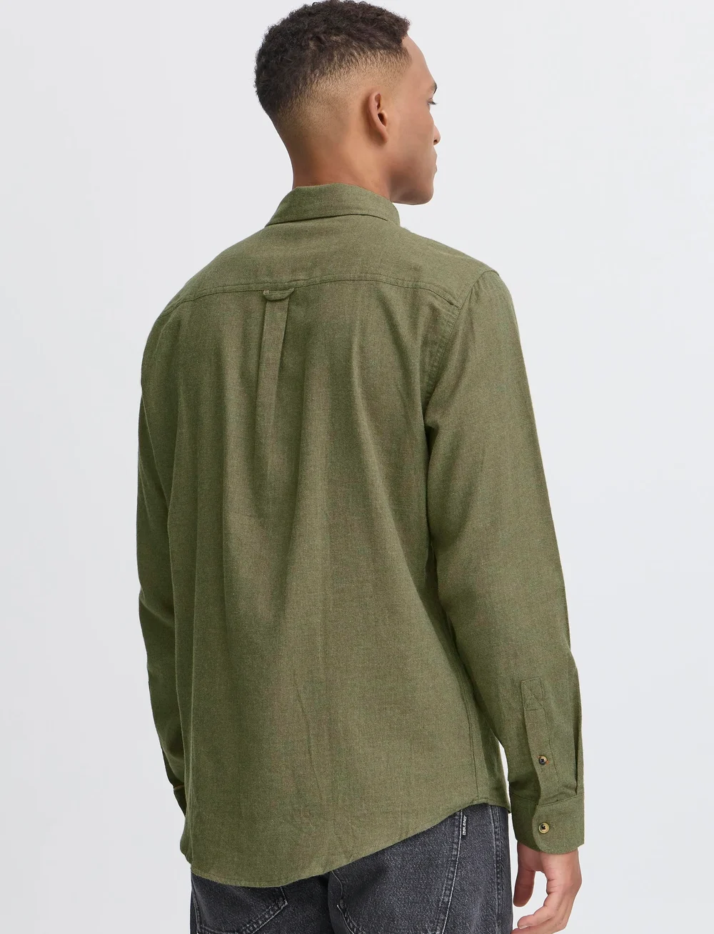 Blend - BHBURLEY SHIRT NOOS - casual shirts - winter moss - 3