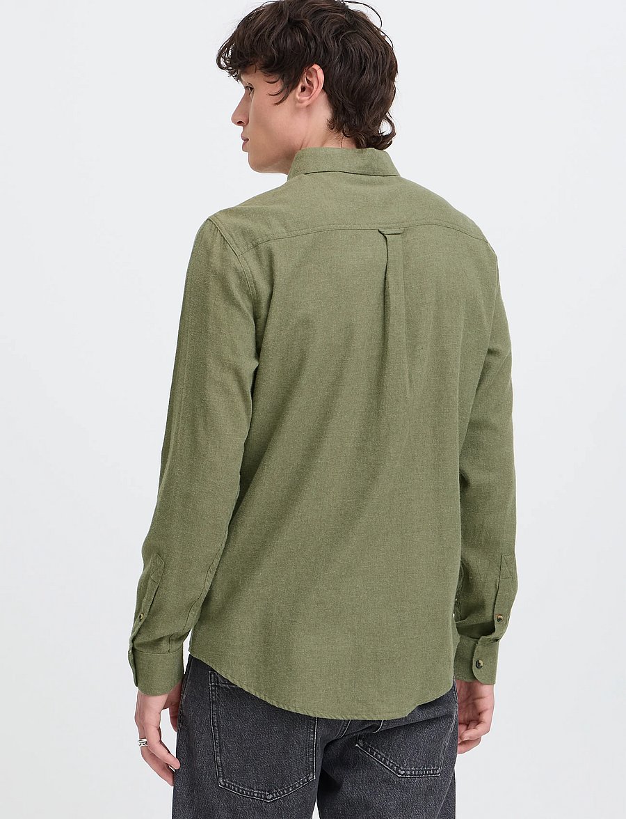 Blend - BHBURLEY SHIRT NOOS - casual skjorter - winter moss - 3