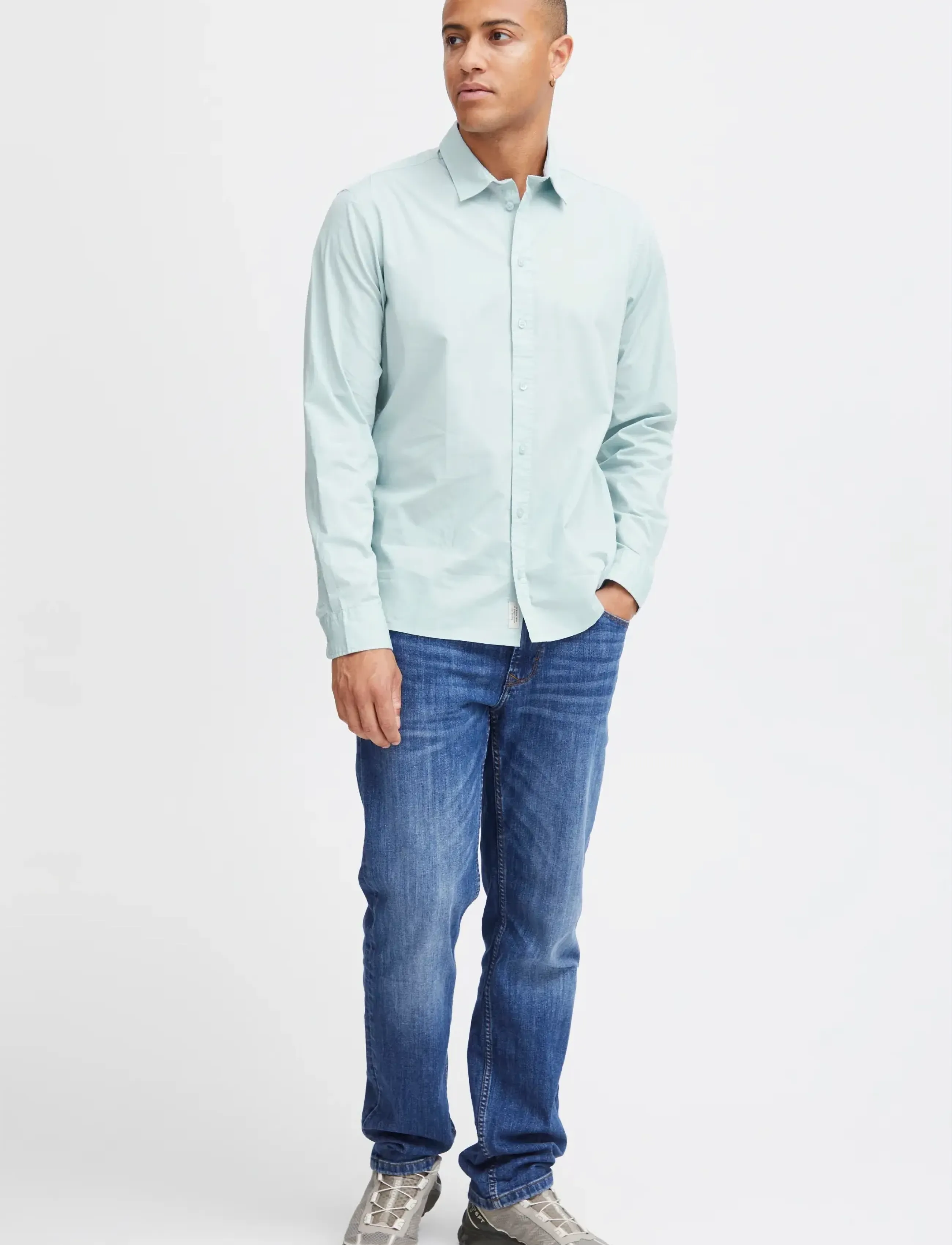 Blend - BHBOXWELL SHIRT - basic shirts - celestial blue - 0