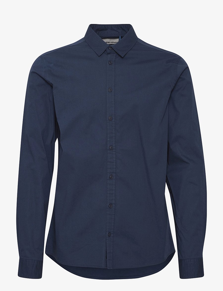 Blend - BHBOXWELL SHIRT - vabaajasärgid - dress blues - 1