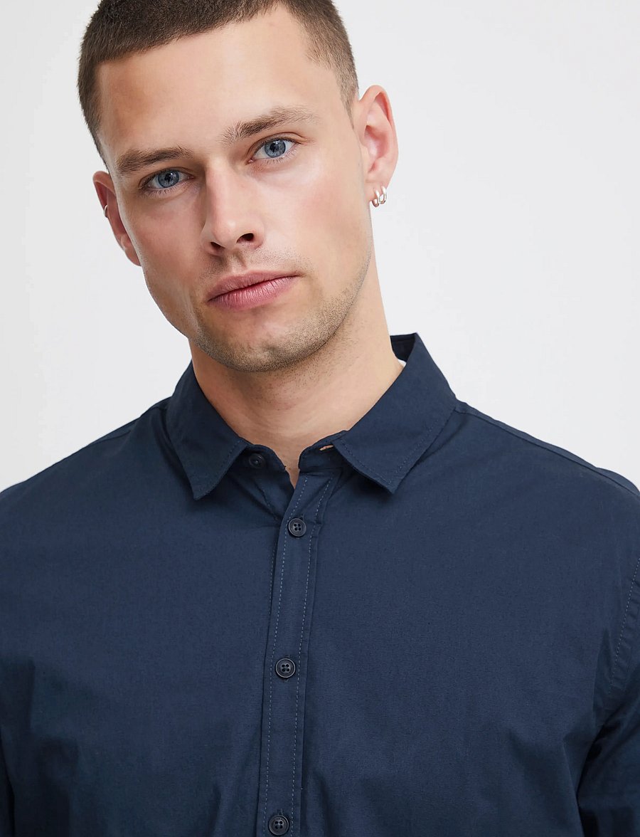 Blend - BHBOXWELL SHIRT - vabaajasärgid - dress blues - 5