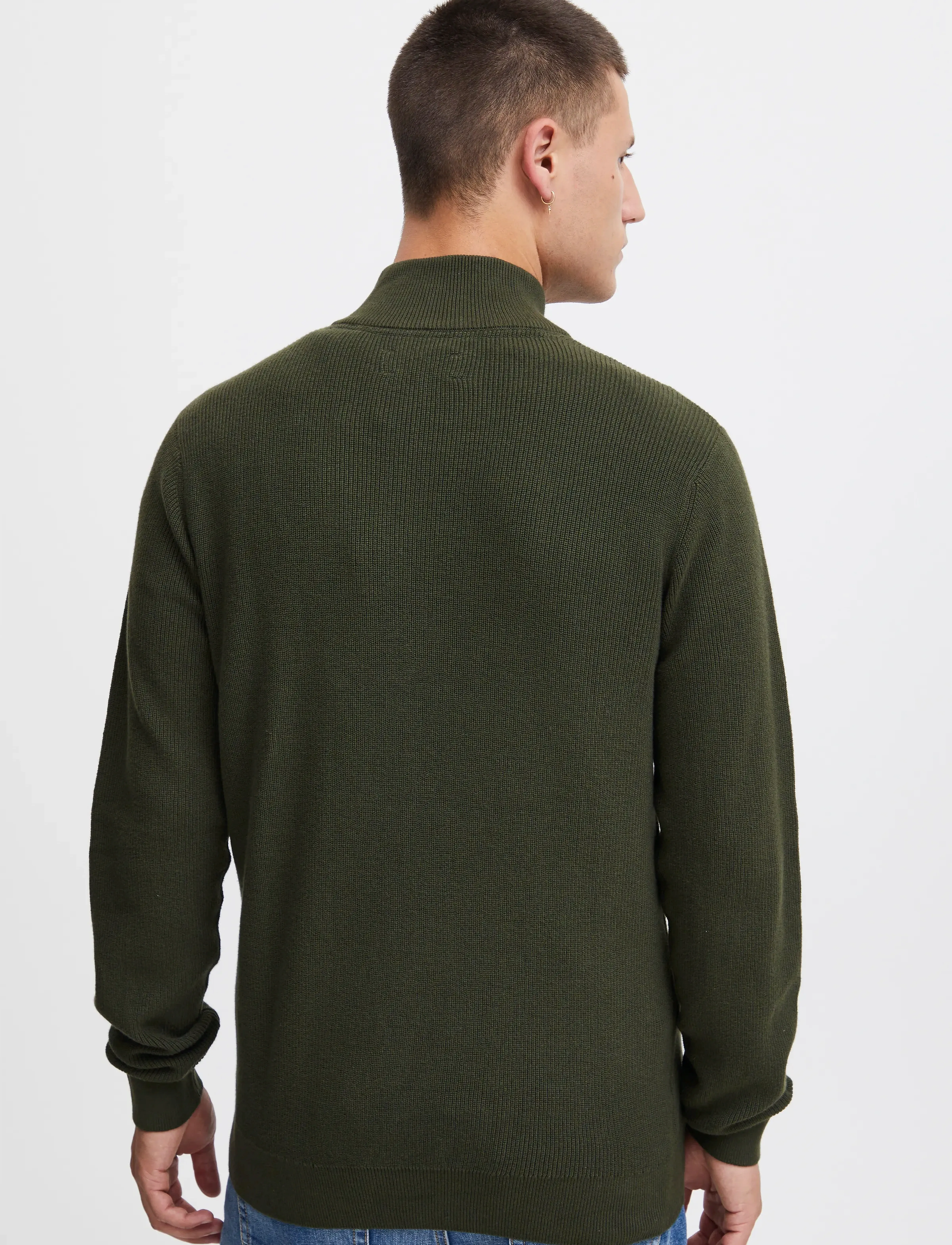 Blend - BHCODFORD FULLZIP KNIT NOOS - full zip jumpers - rosin - 3