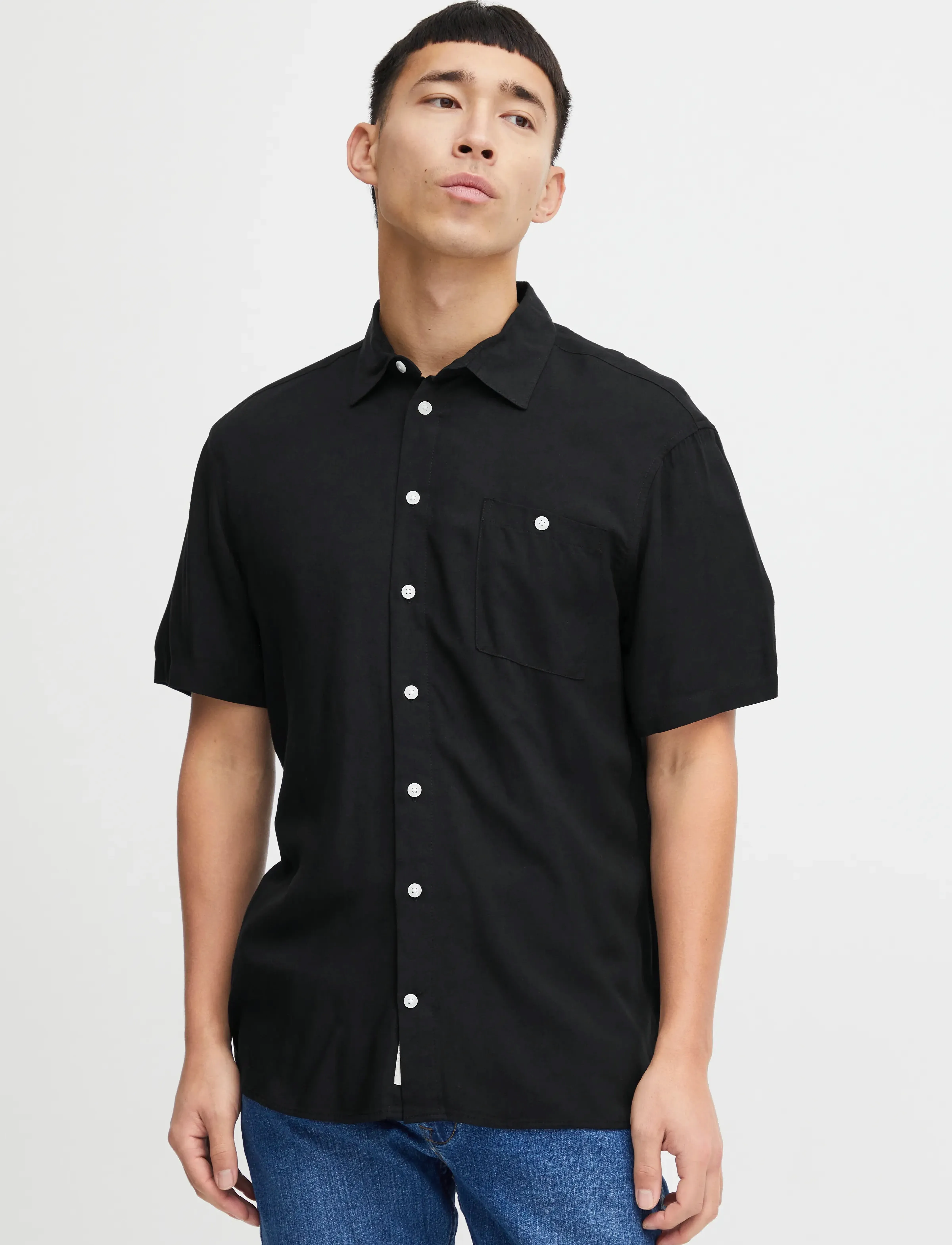 Blend - BHELLIOT SHIRT NOOS - lägsta priserna - black - 4