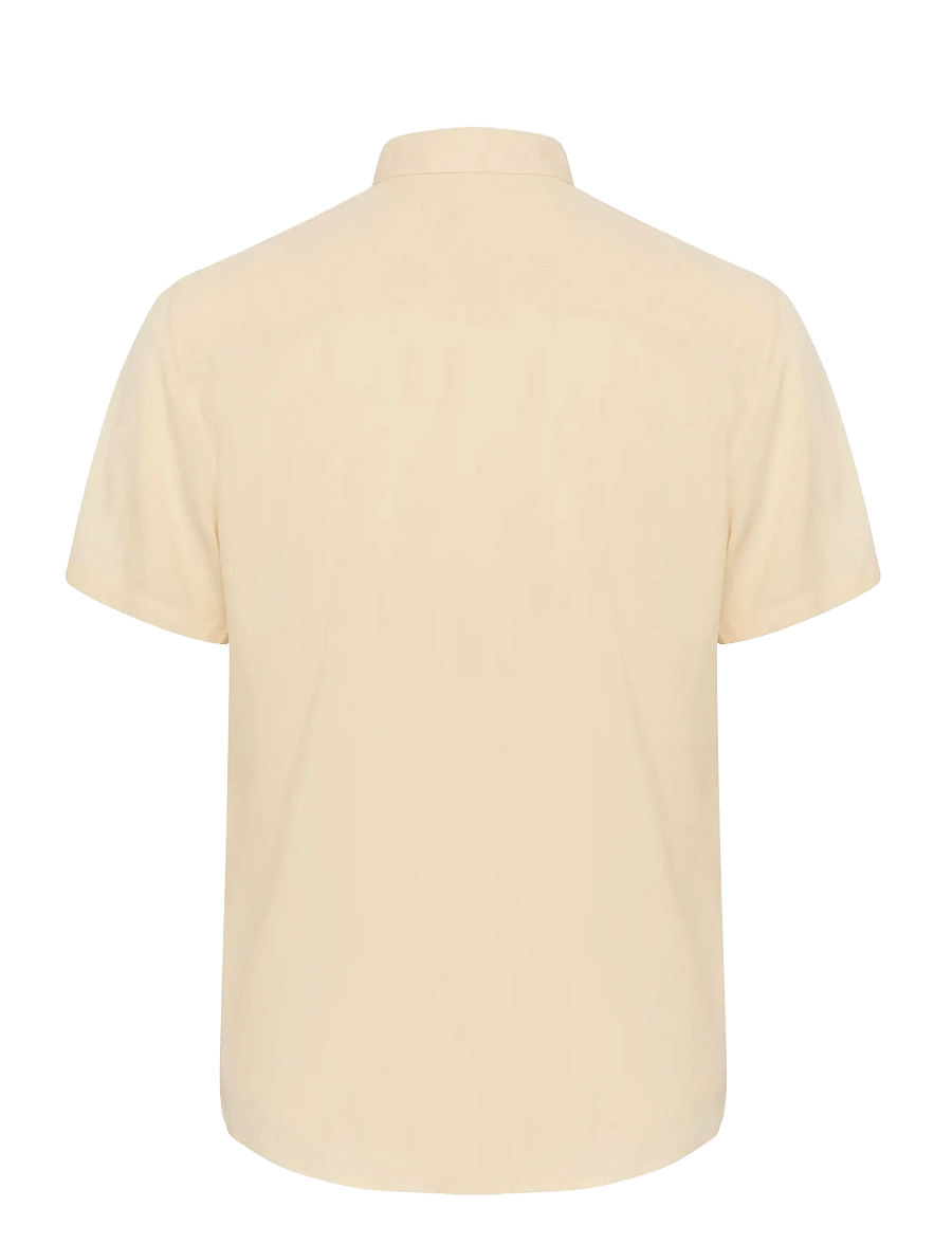 Blend - BHELLIOT SHIRT NOOS - kurzarmhemden - bleached sand - 2