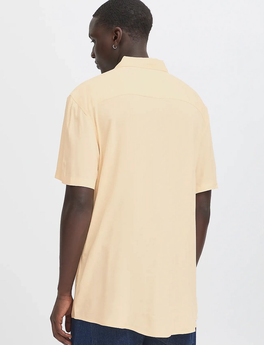 Blend - BHELLIOT SHIRT NOOS - kurzarmhemden - bleached sand - 3