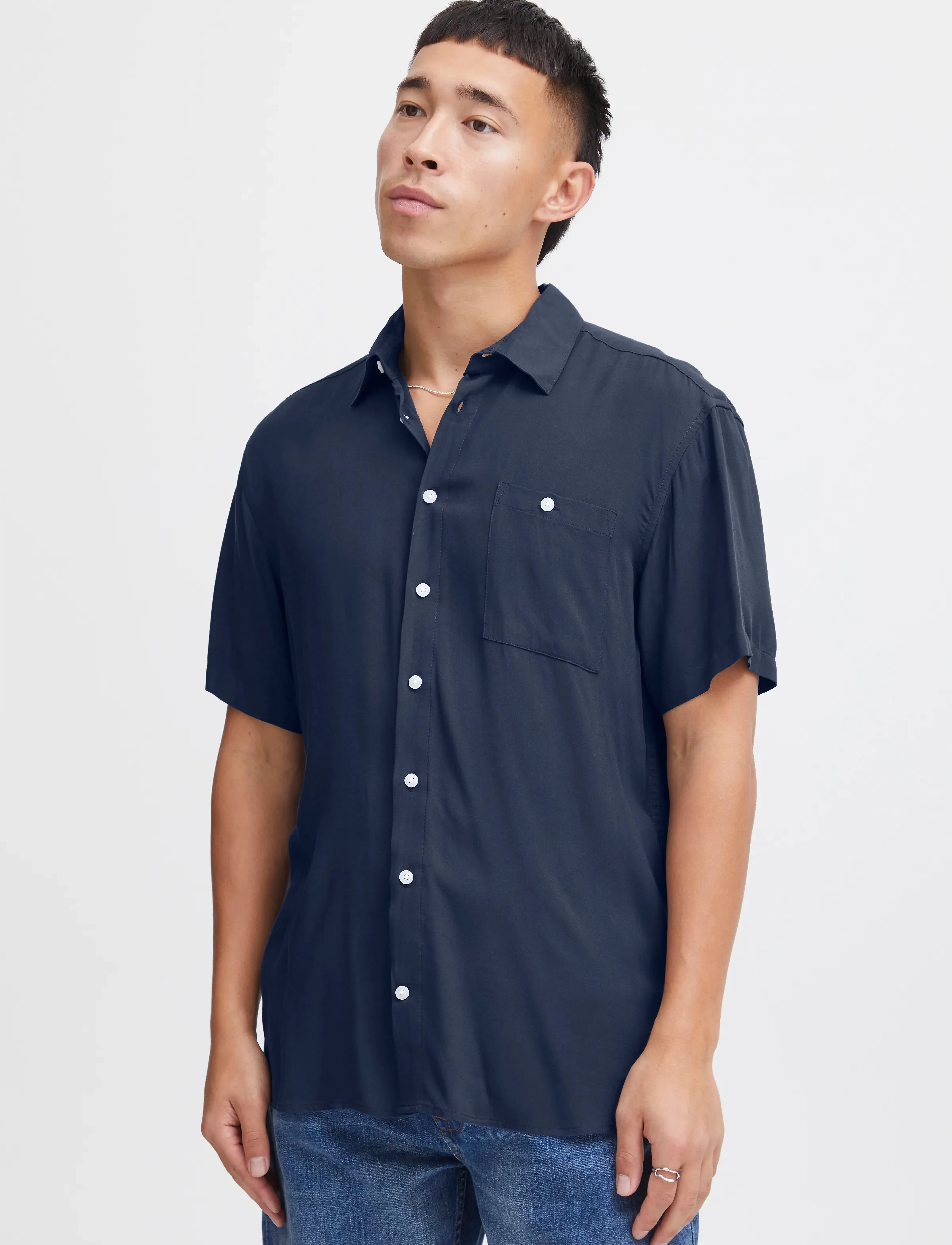 Blend - BHELLIOT SHIRT NOOS - laveste priser - dress blues - 4