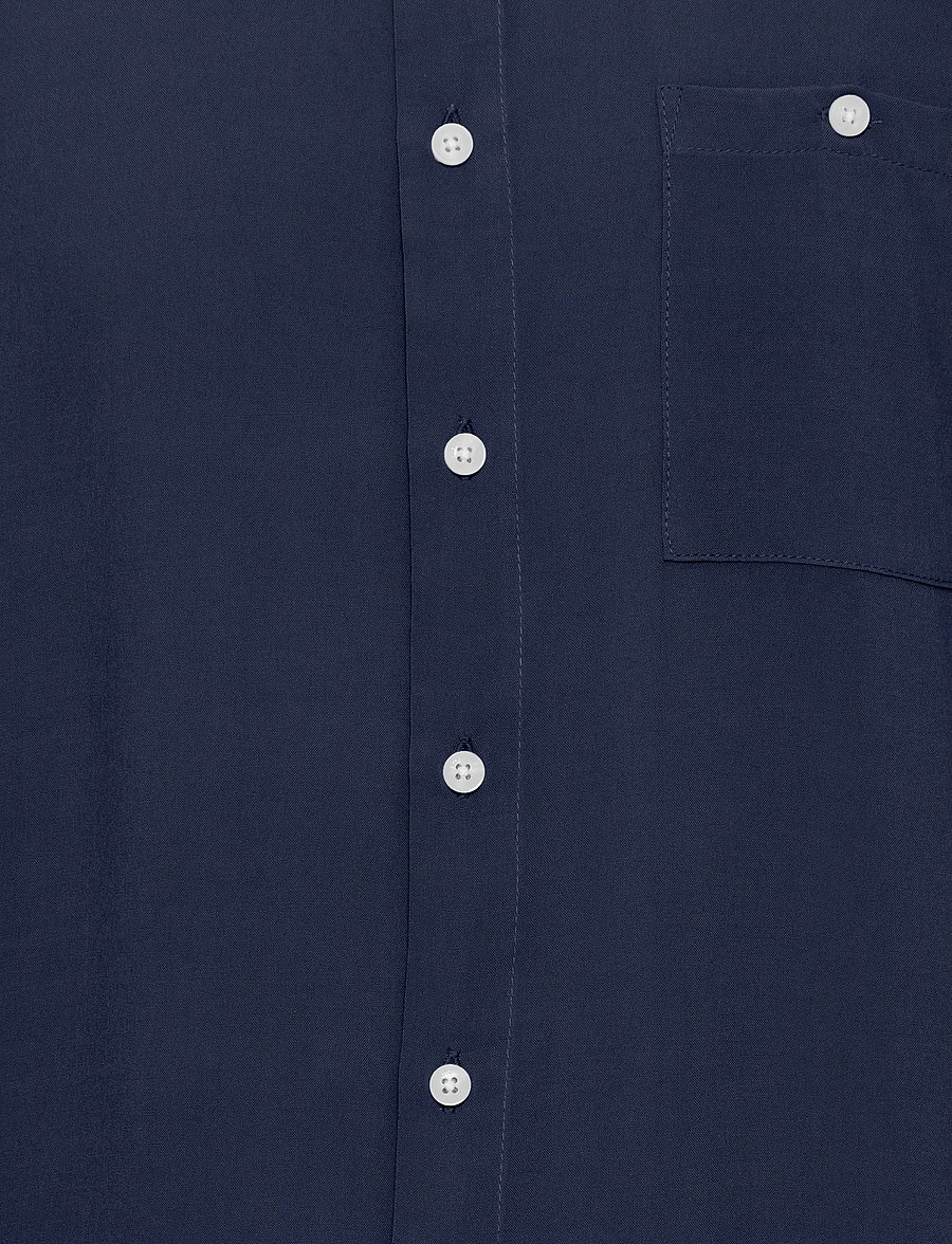 Blend - BHELLIOT SHIRT NOOS - lühikeste varrukatega särgid - dress blues - 5