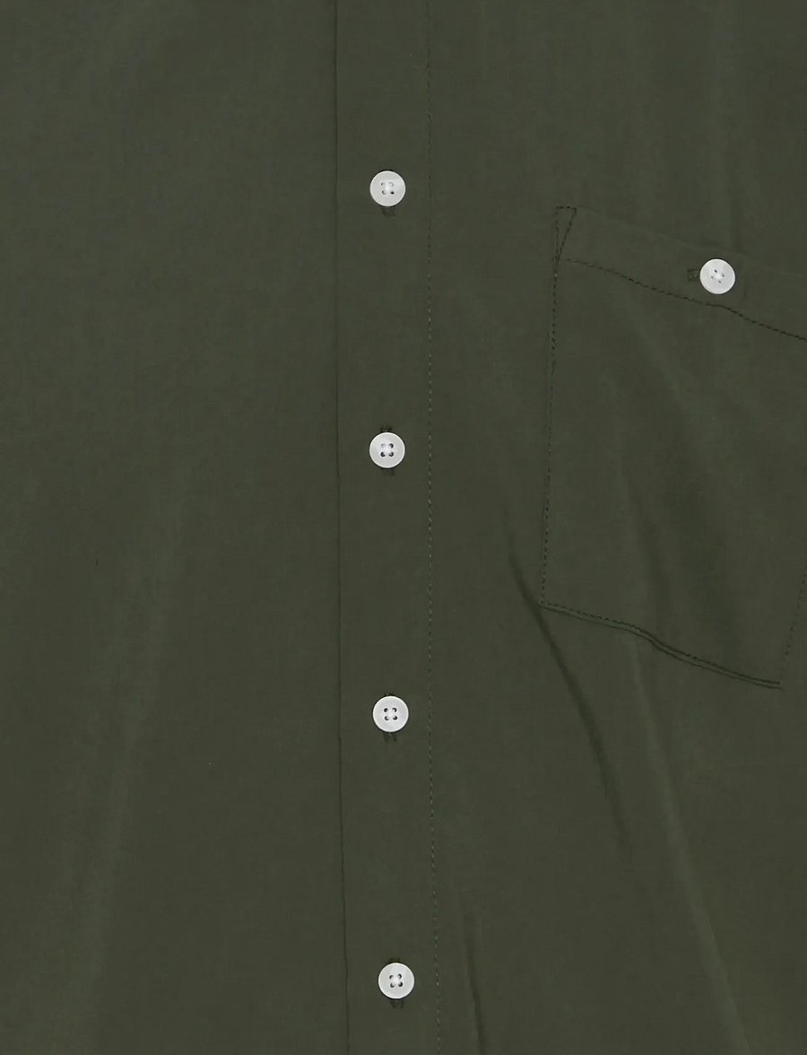 Blend - BHELLIOT SHIRT NOOS - kurzarmhemden - forest night - 5