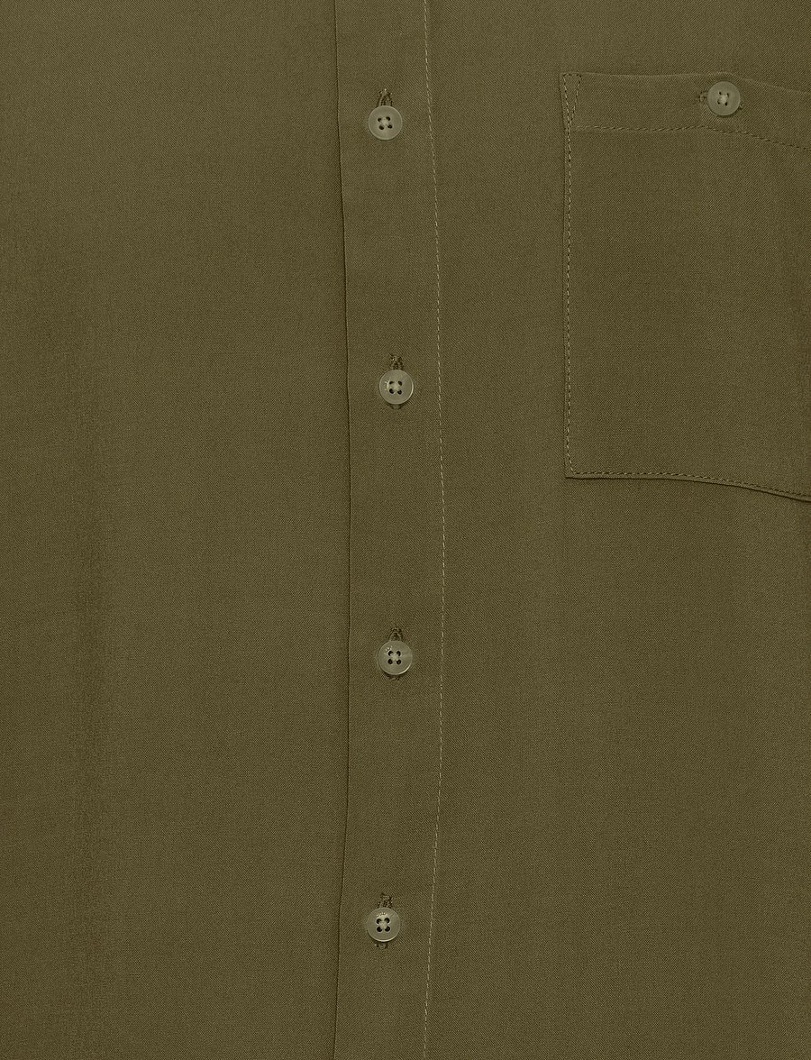 Blend - BHELLIOT SHIRT NOOS - kurzarmhemden - olive night - 5