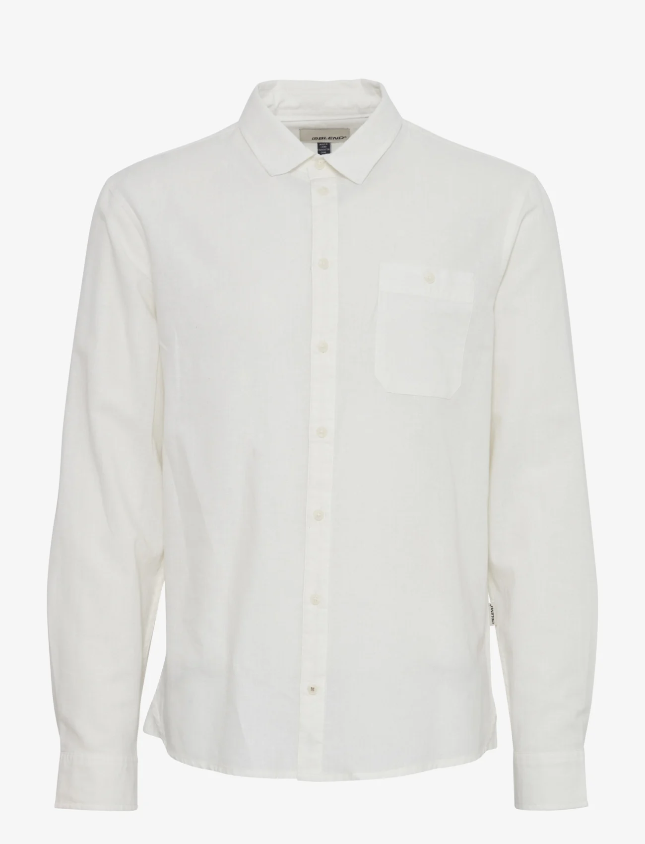 Blend - Shirt - casual skjortor - snow white - 0