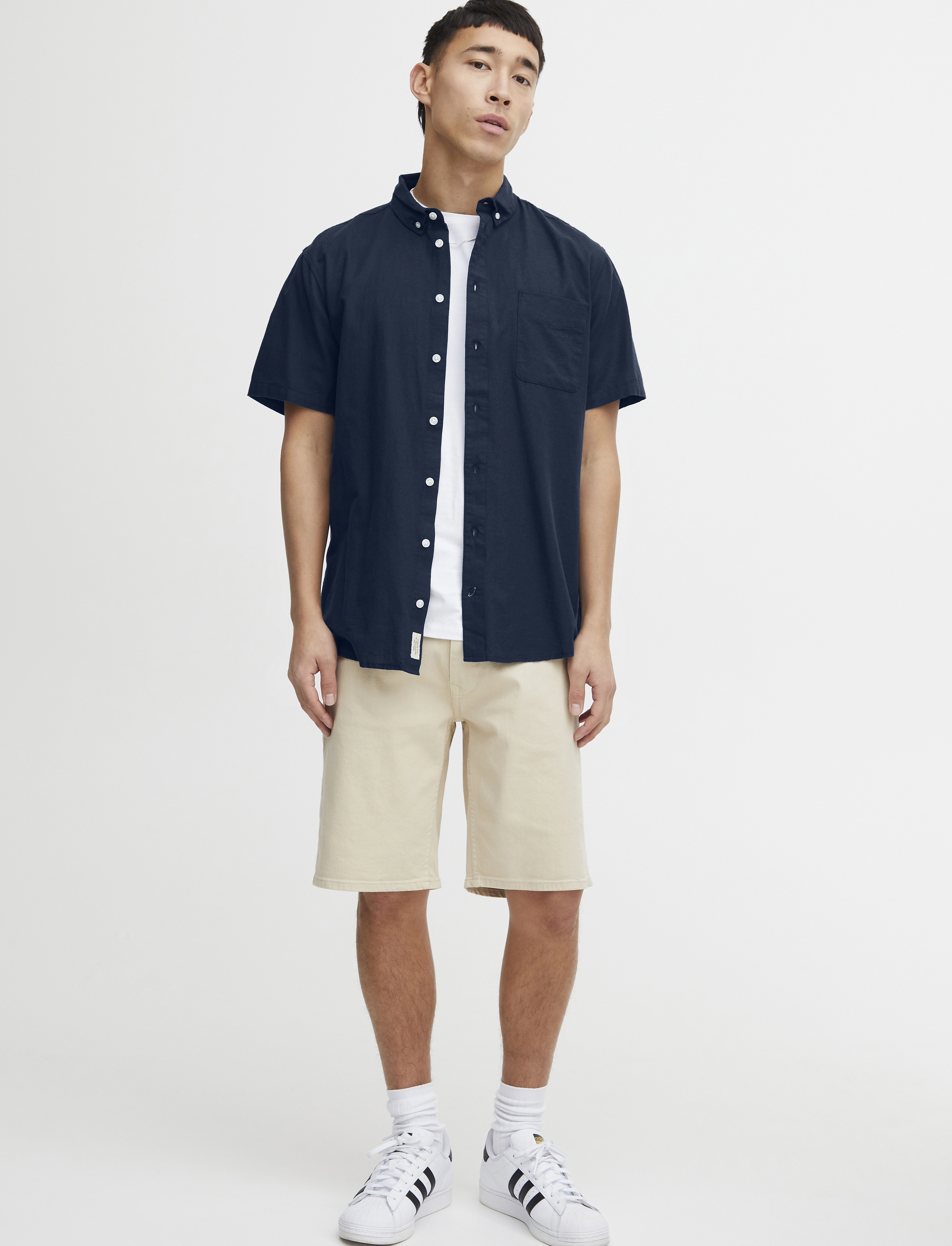 Blend Shirt - Kortärmade skjortor - DRESS BLUES / blue