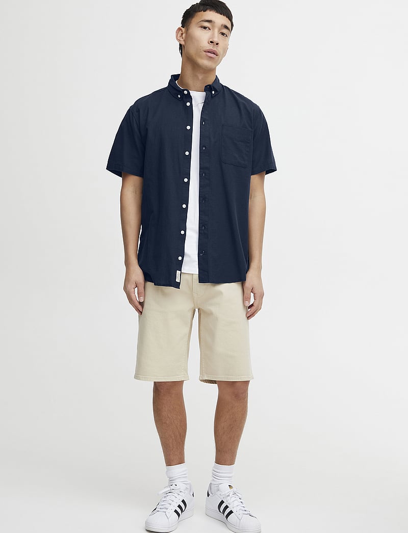 Blend - Shirt - linneskjortor - dress blues - 0