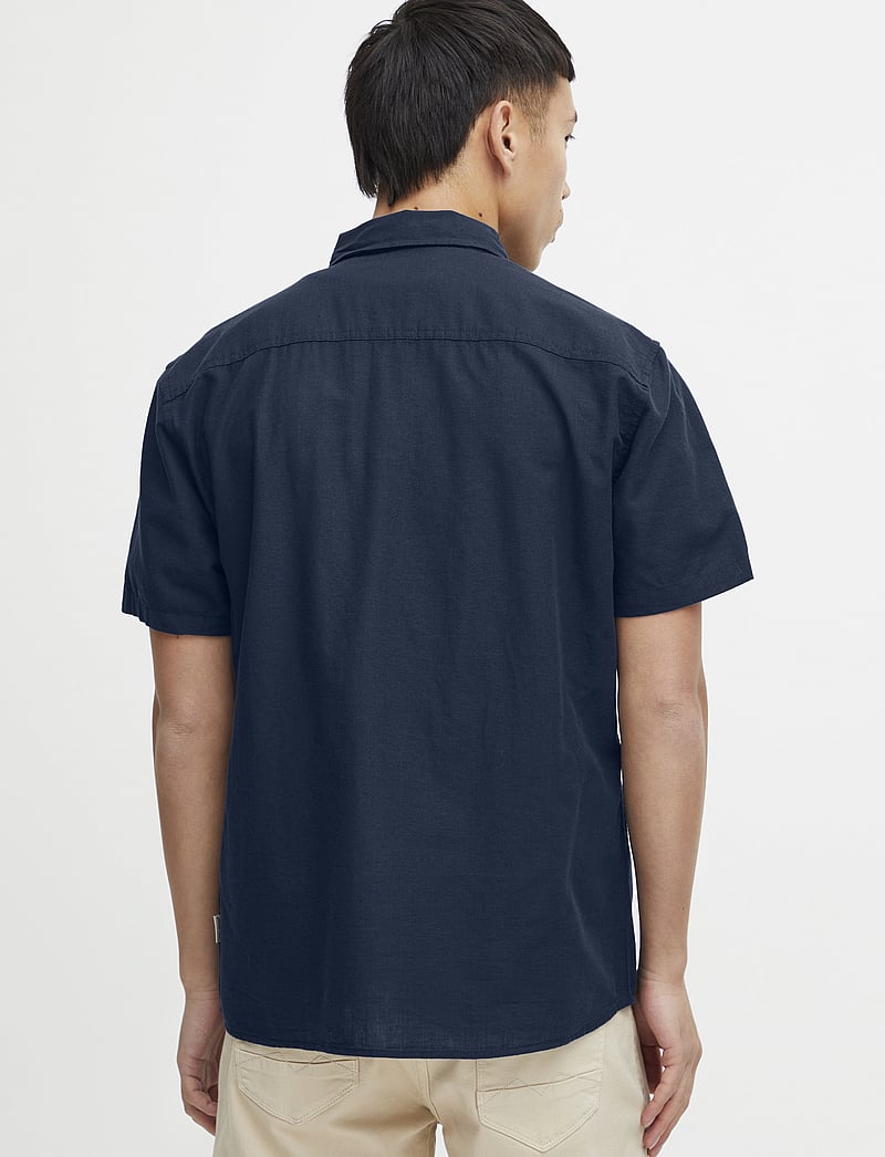 Blend - Shirt - linneskjortor - dress blues - 3