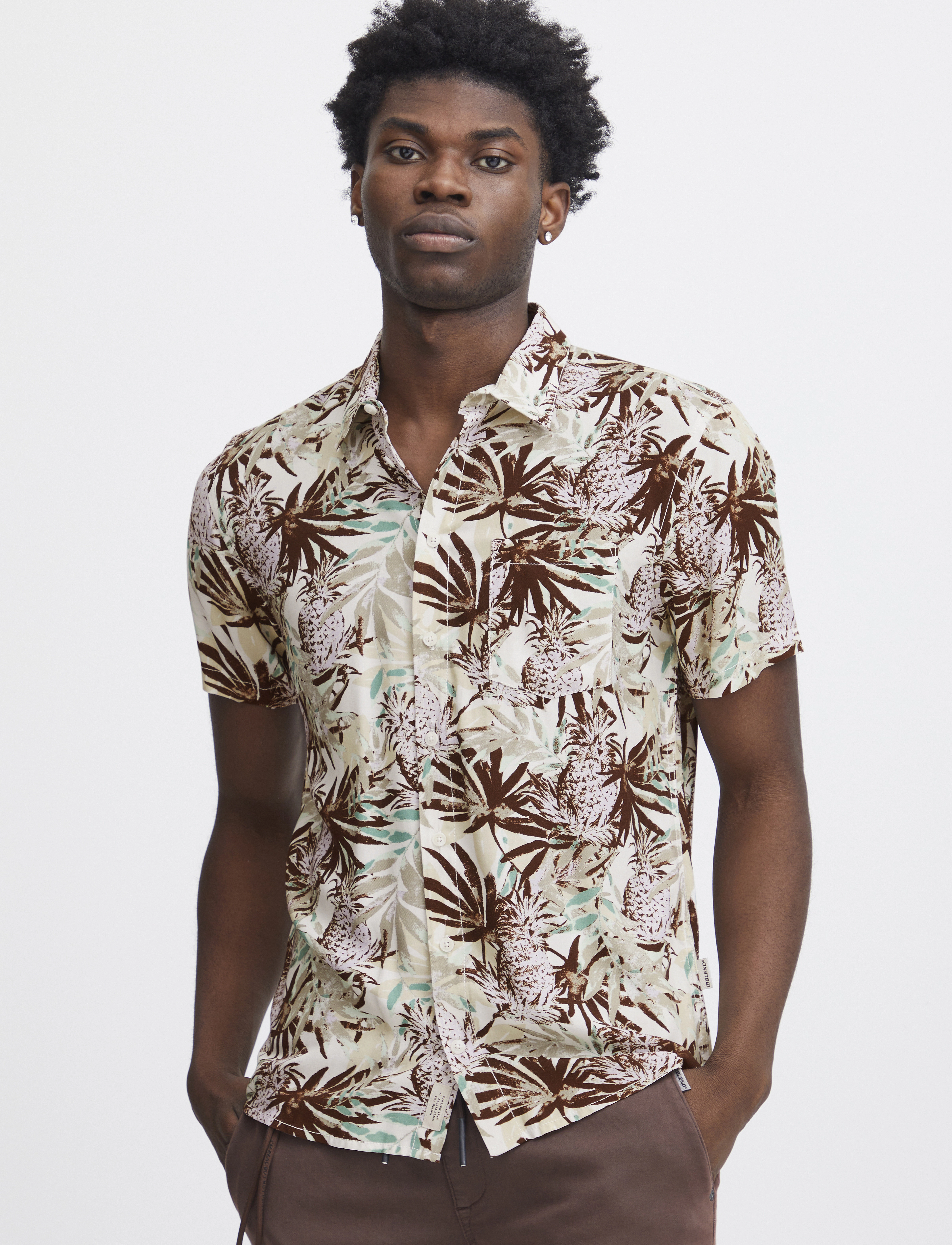 Blend - Shirt - chicory coffee - 4