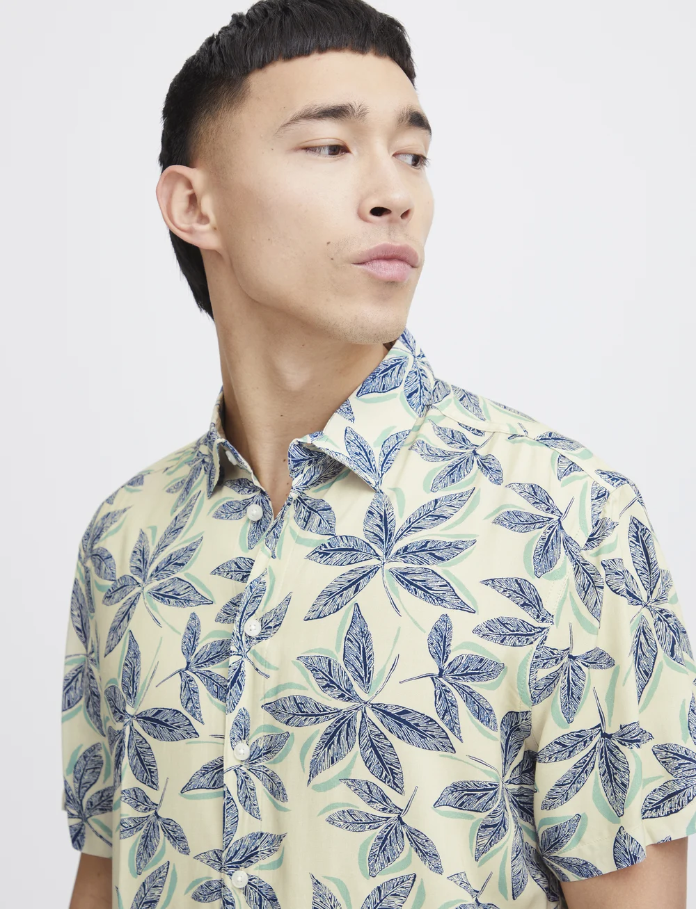 Blend - Shirt - lühikeste varrukatega särgid - oyster gray - 5