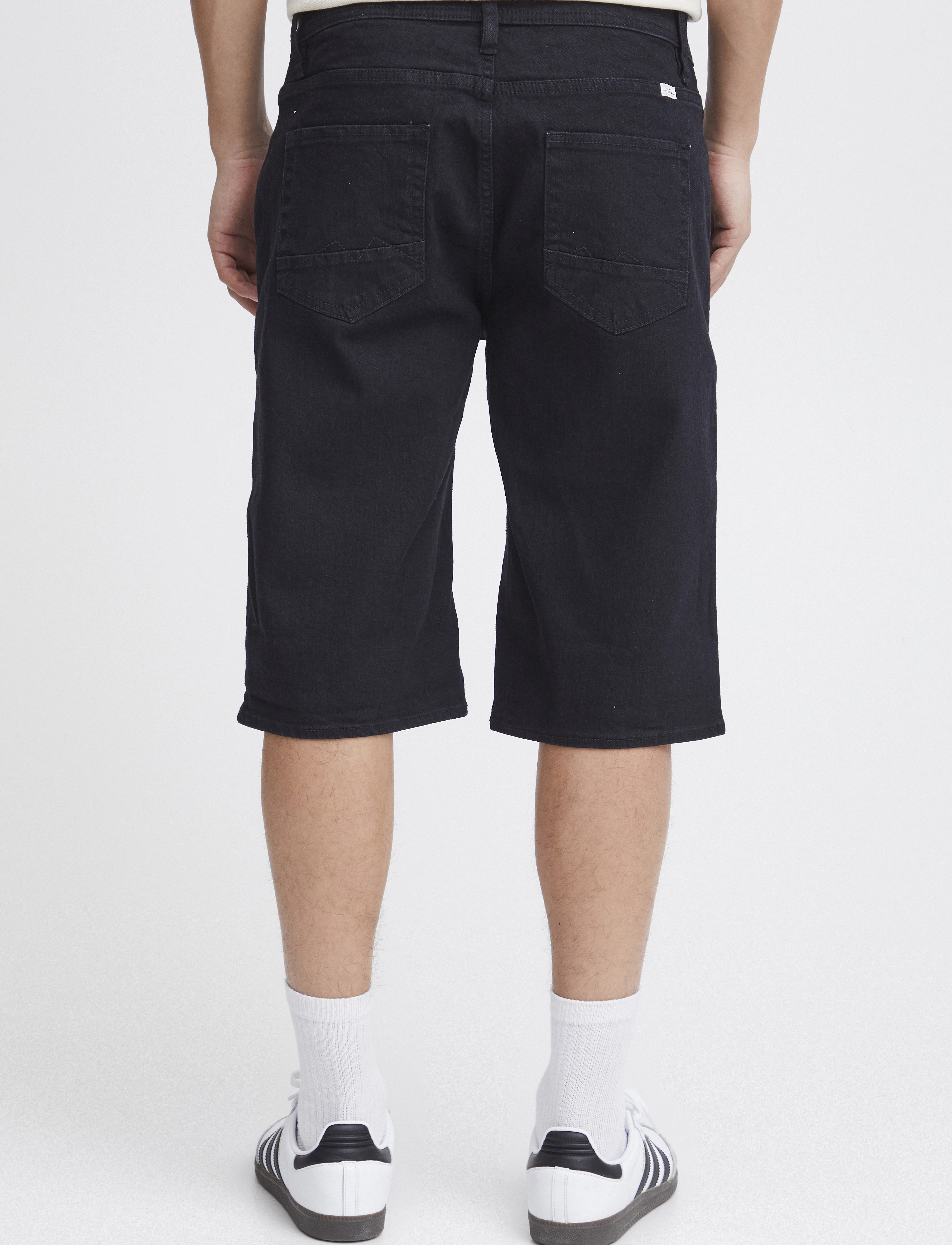Blend - Denim shorts - denim black - 3