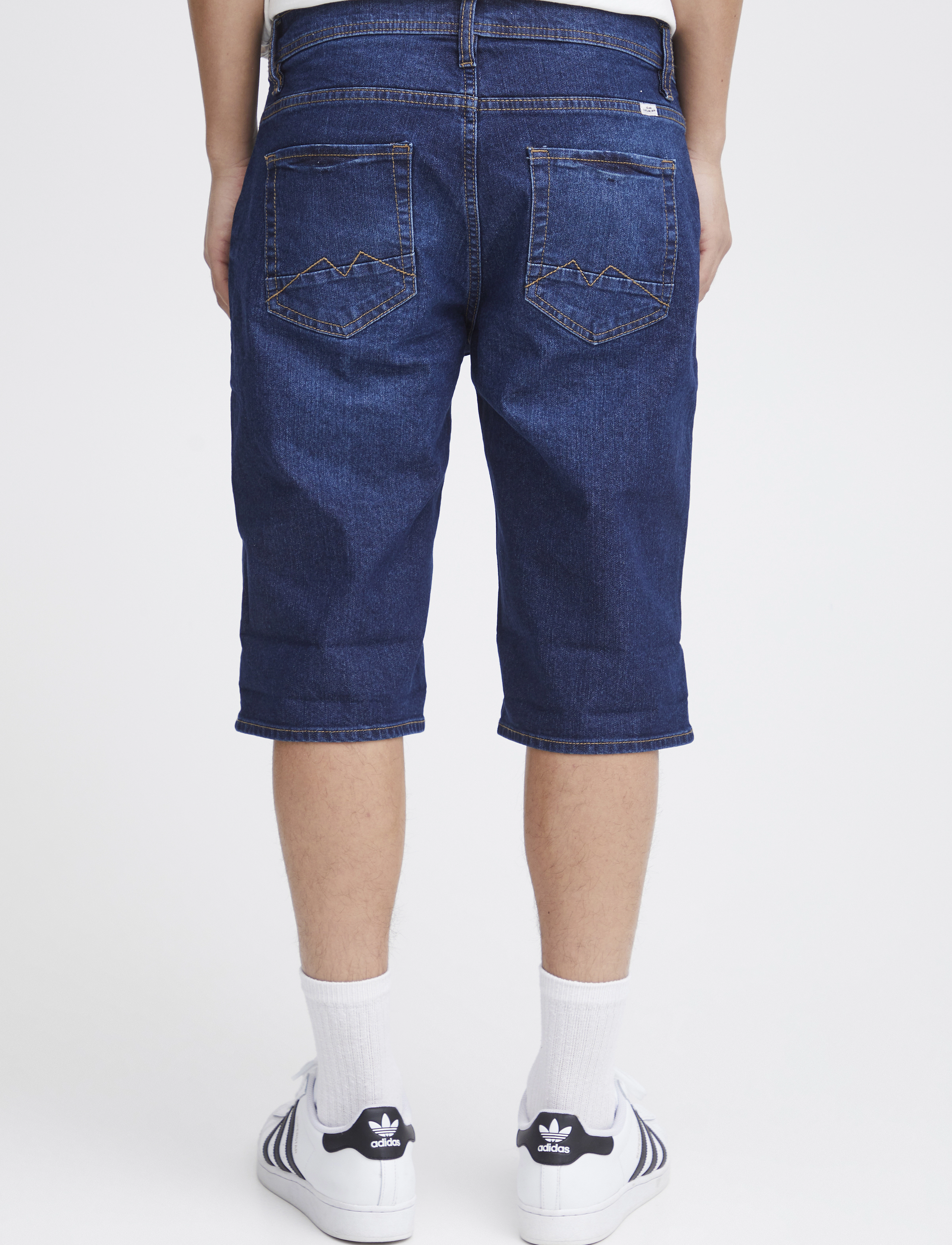 Blend - Denim shorts - denim dark blue - 3