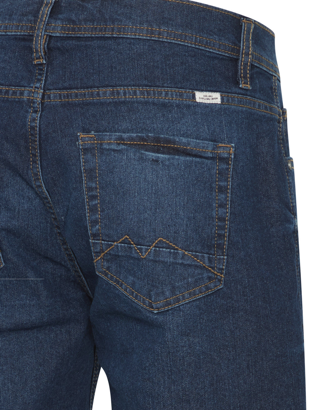 Blend - Denim shorts - denim dark blue - 4